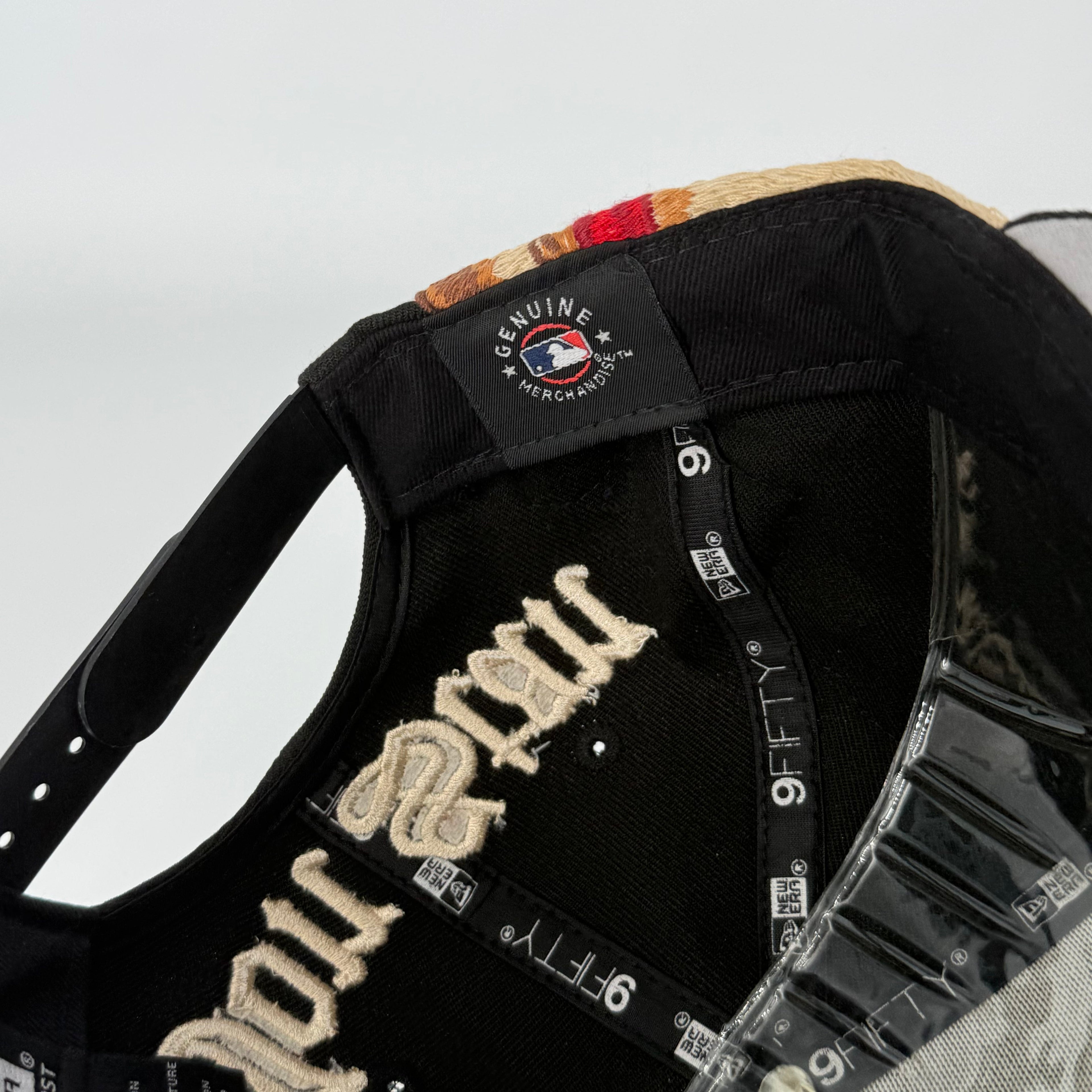 Black New York NY Yankees SNAPBACK Jon Stan Hype New Era Fitted Hat Rare Exclusive