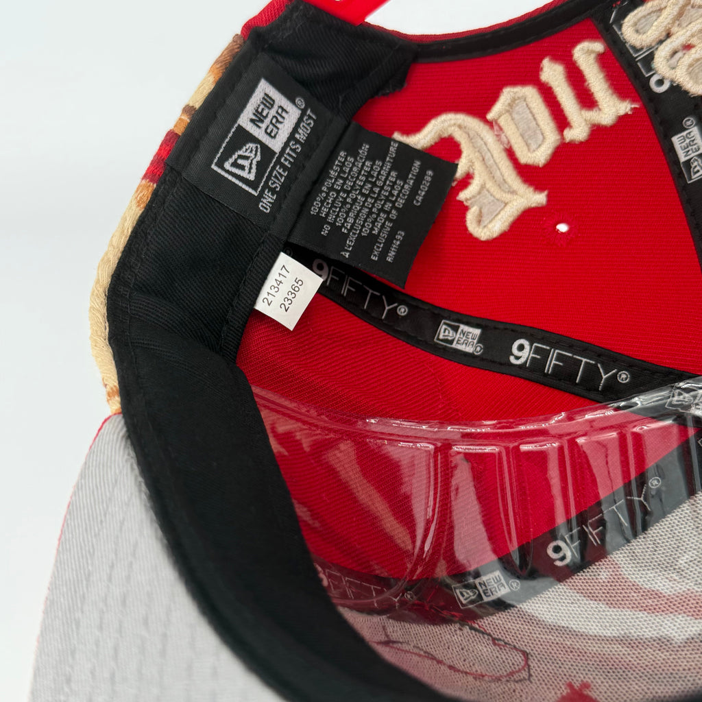 Red New York NY Yankees SNAPBACK Jon Stan Hype New Era Fitted Hat Rare Exclusive - view 6