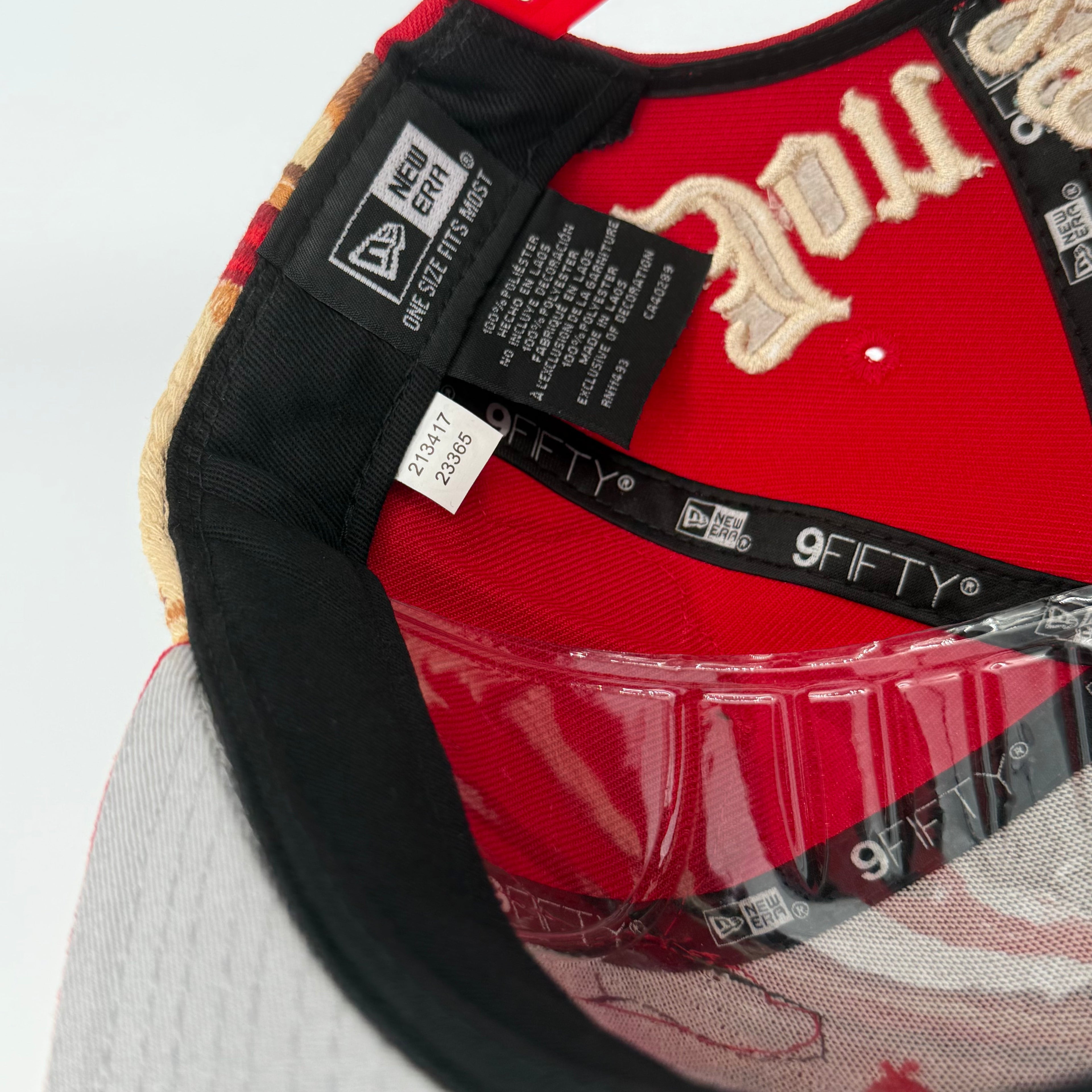 Red New York NY Yankees SNAPBACK Jon Stan Hype New Era Fitted Hat Rare Exclusive - view 6