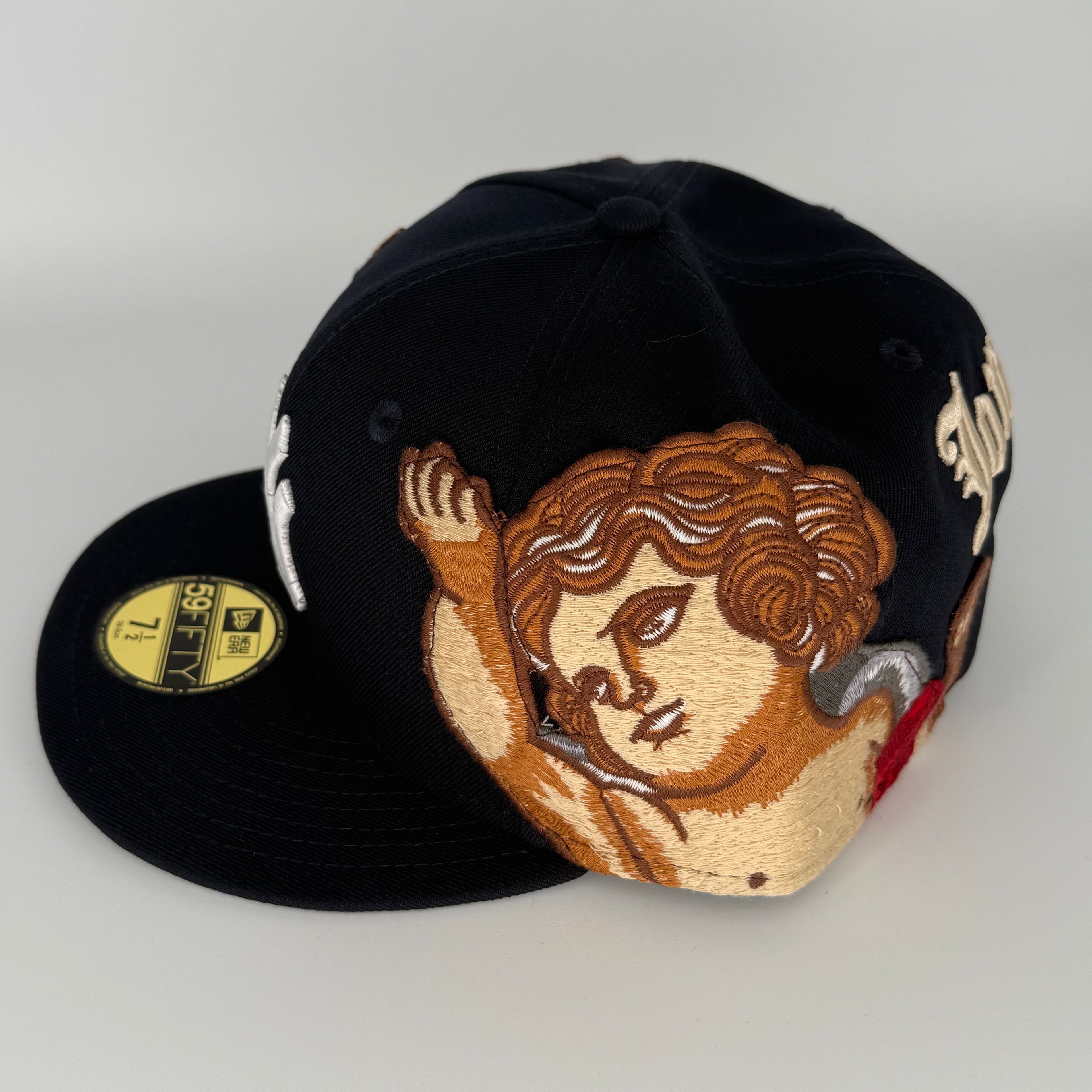 Jon Stan Navy Blue New York NY Yankees New Era Fitted Hat Cap MLB