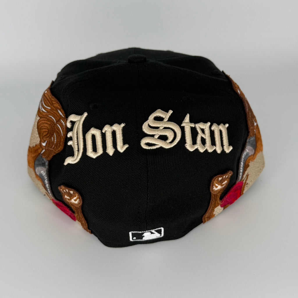Jon Stan Chicago White Sox Black New Era Fitted Hat