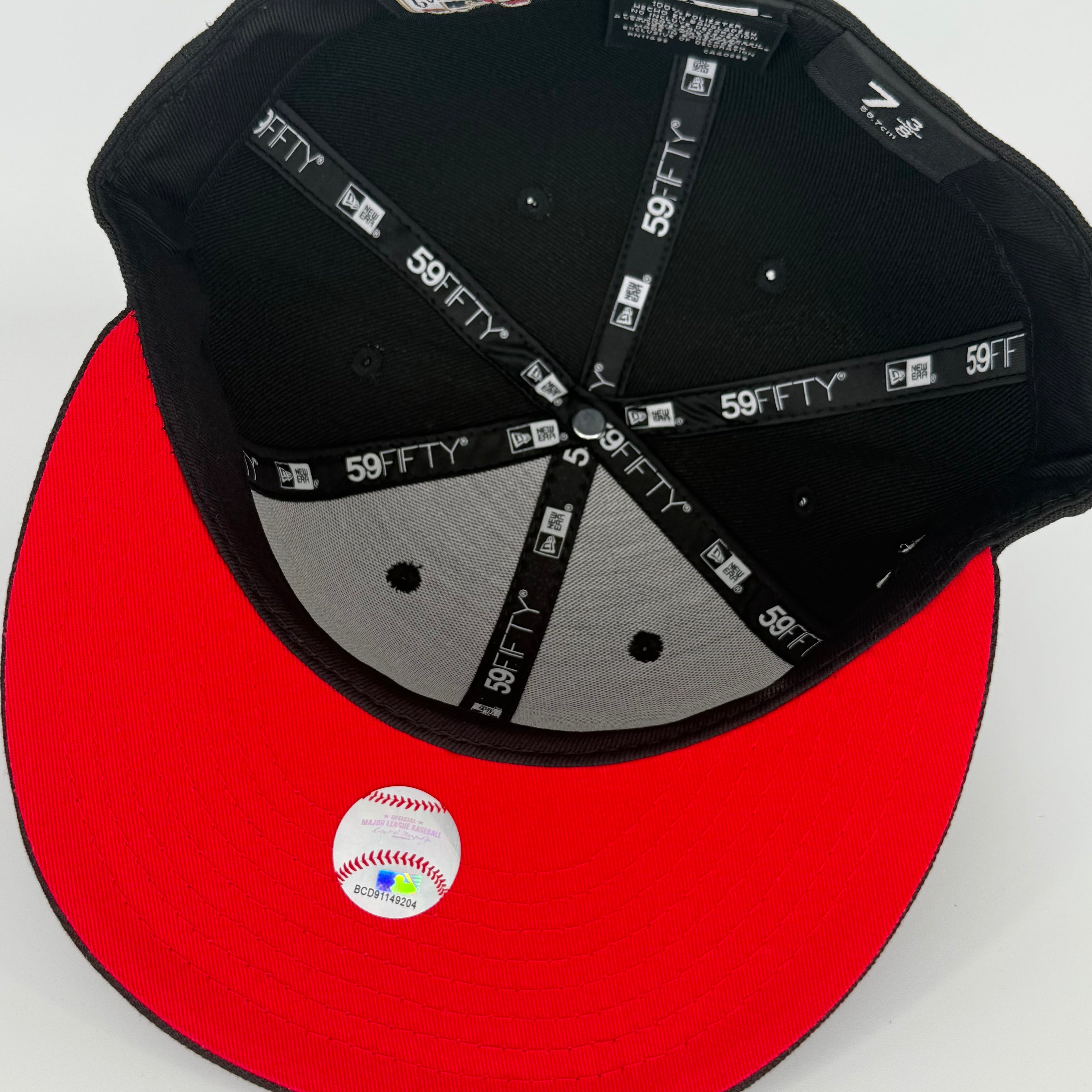 Angels 2002 World Series New Era Fitted Hat