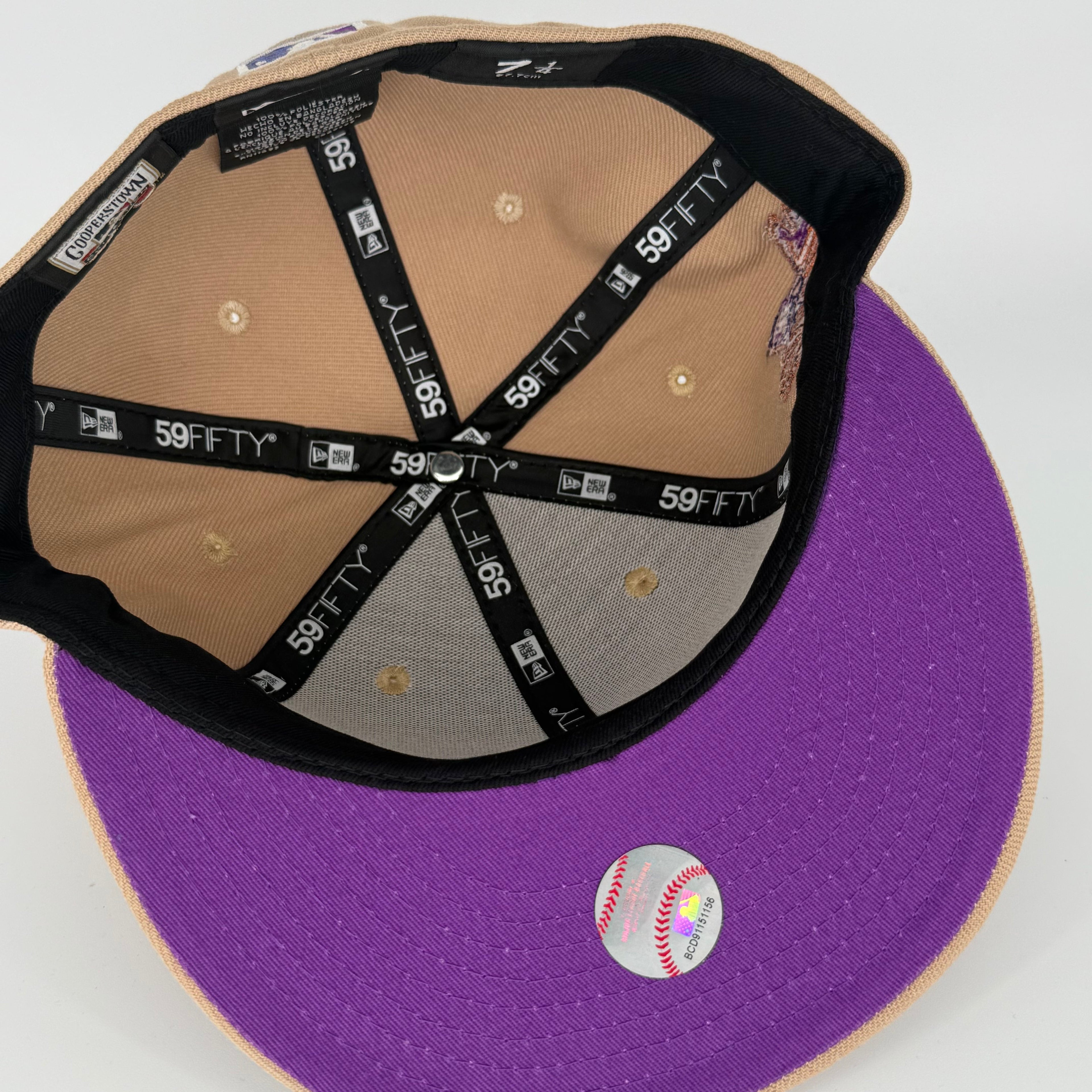 PB&J Camel San Diego SD Padres 1998 World Series New Era Fitted Hat Cap