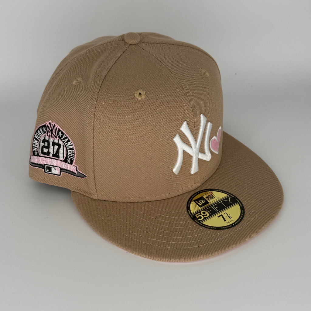Yankees Derek Jeter 27 Patch New Era Fitted Hat