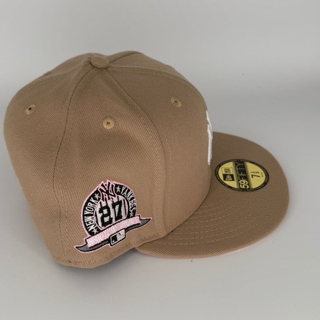 Yankees Derek Jeter 27 Patch New Era Fitted Hat