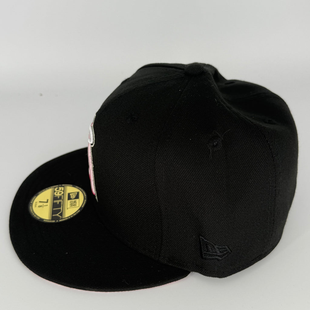 Black Pink Anaheim Los Angeles Angels 2010 All Star Game New Era Fitted Hat Cap