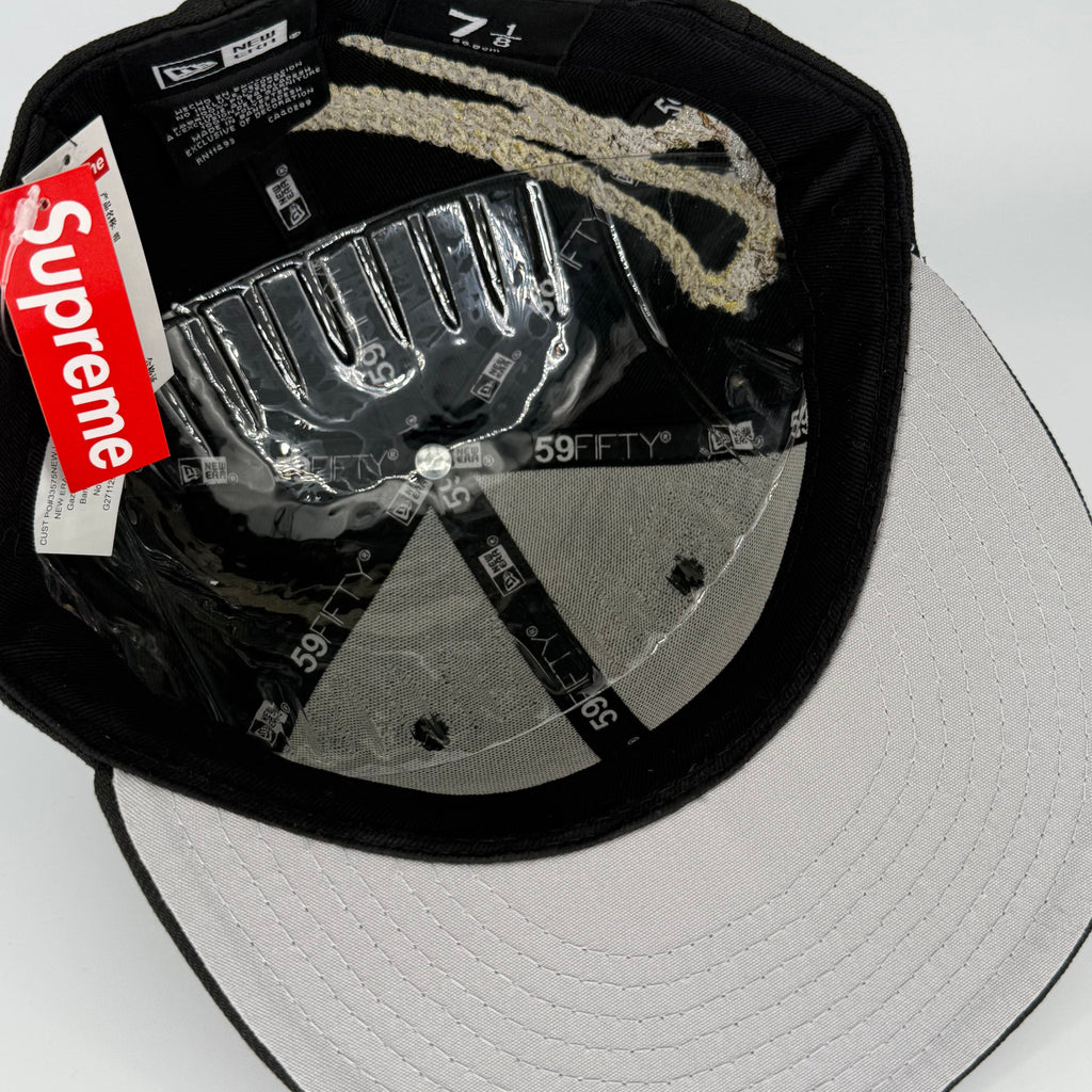 Supreme "S" Jesus Piece x New Era Fitted Hat Cap Hype Streetwear World Famous NYC Authentic - view 3