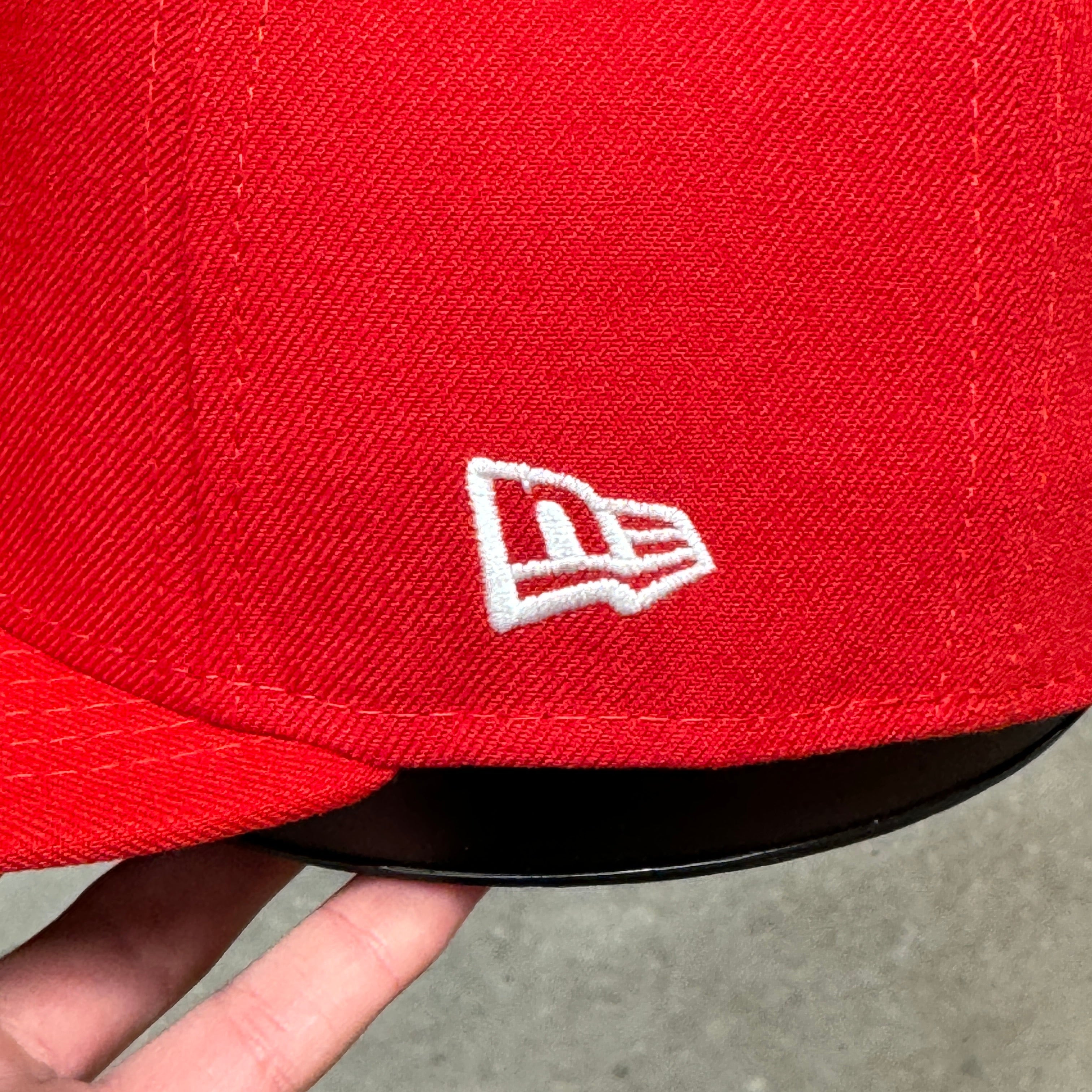 Atlanta Braves Supreme Red New Era Fitted Hat