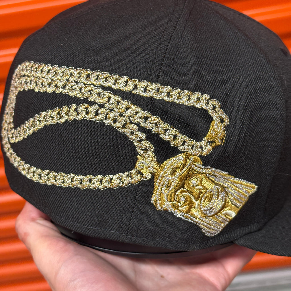 Supreme "S" Jesus Piece x New Era Fitted Hat Cap Hype Streetwear World Famous NYC Authentic - view 10