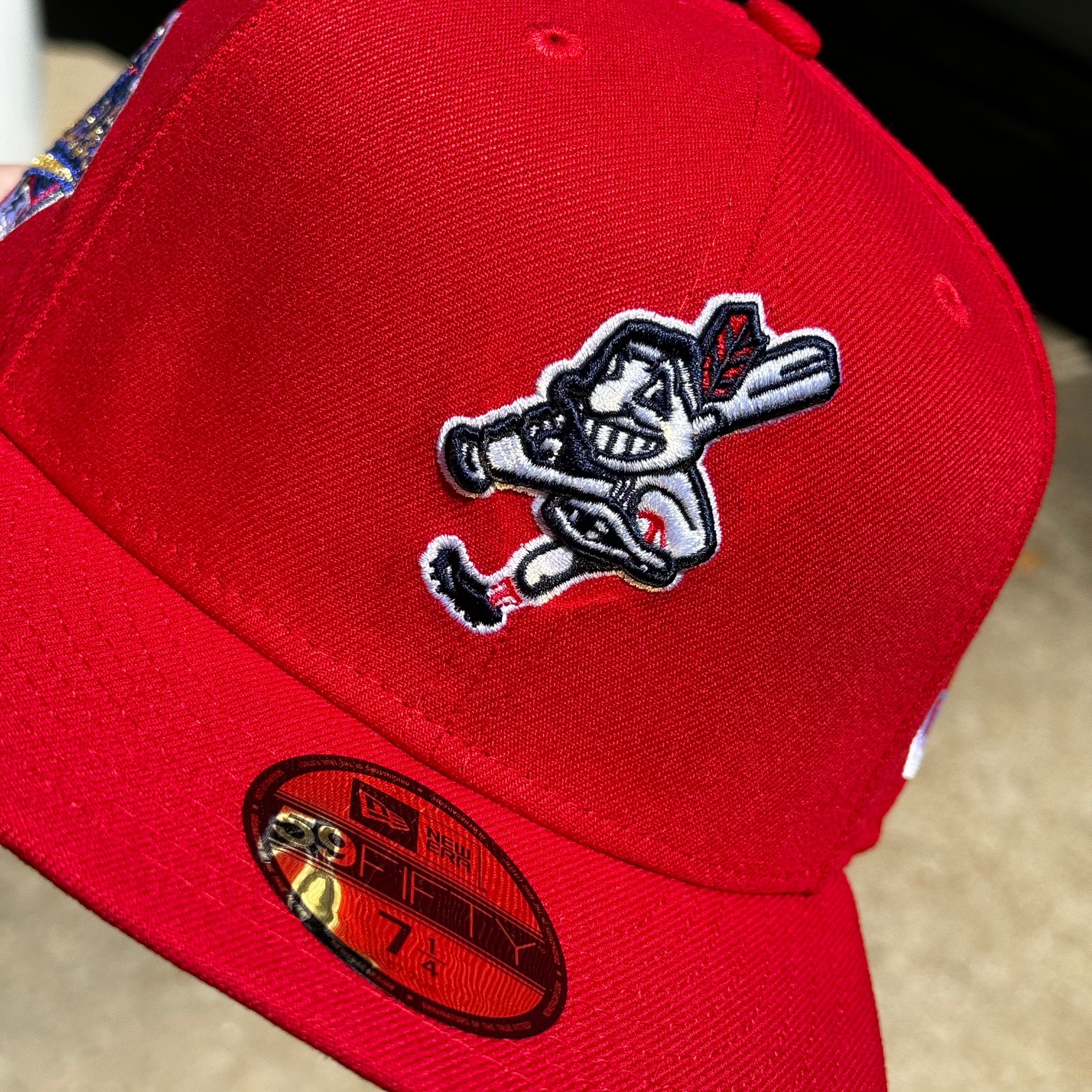 Cleveland Indians Swinging Wahoo 1995 World Series New Era Fitted Hat