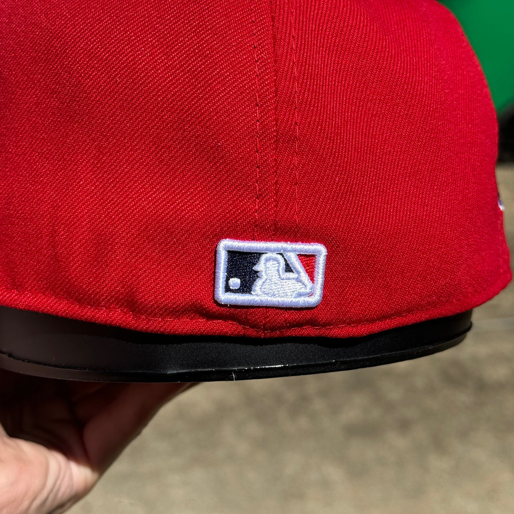 Cleveland Indians Swinging Wahoo 1995 World Series New Era Fitted Hat