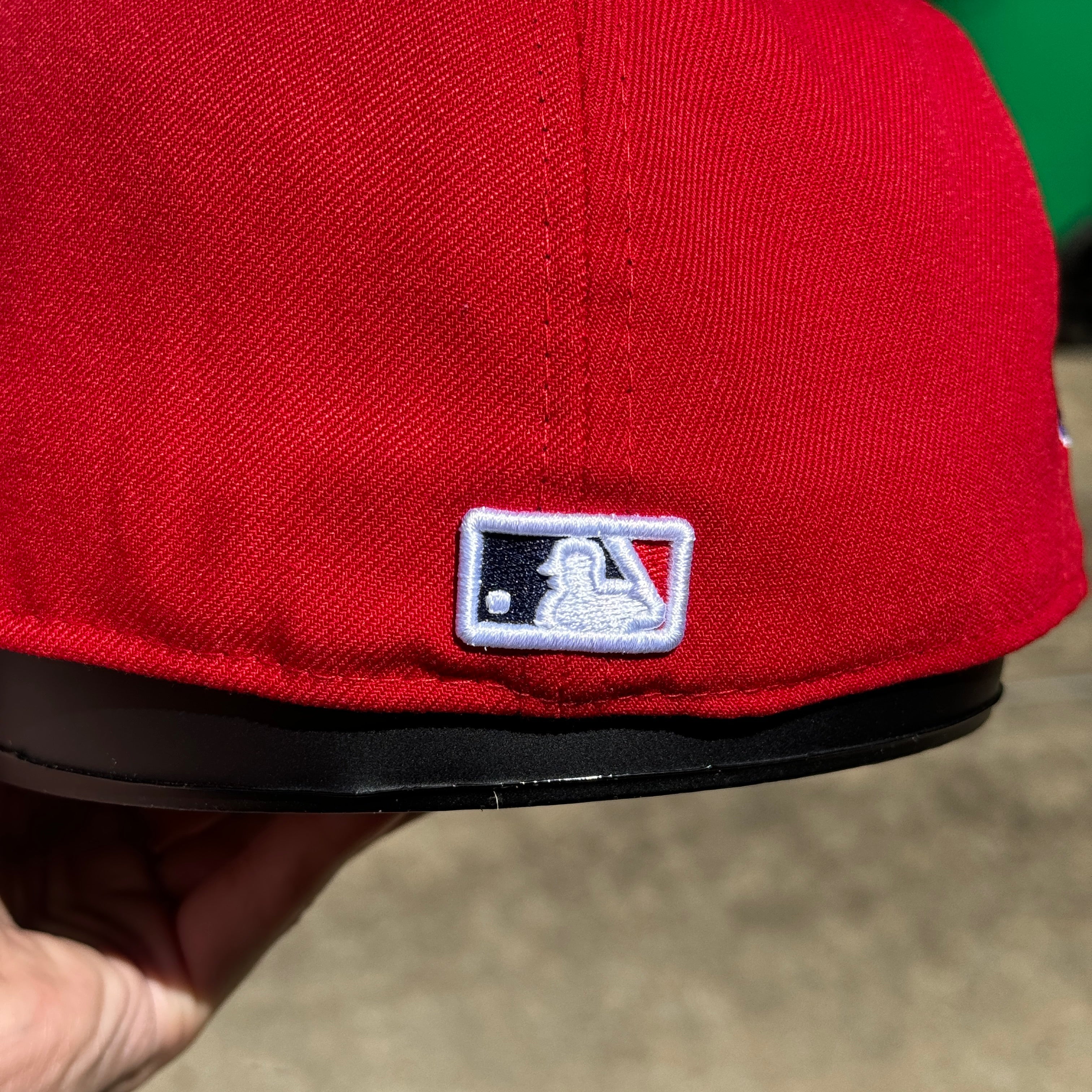 Cleveland Indians Swinging Wahoo 1995 World Series New Era Fitted Hat