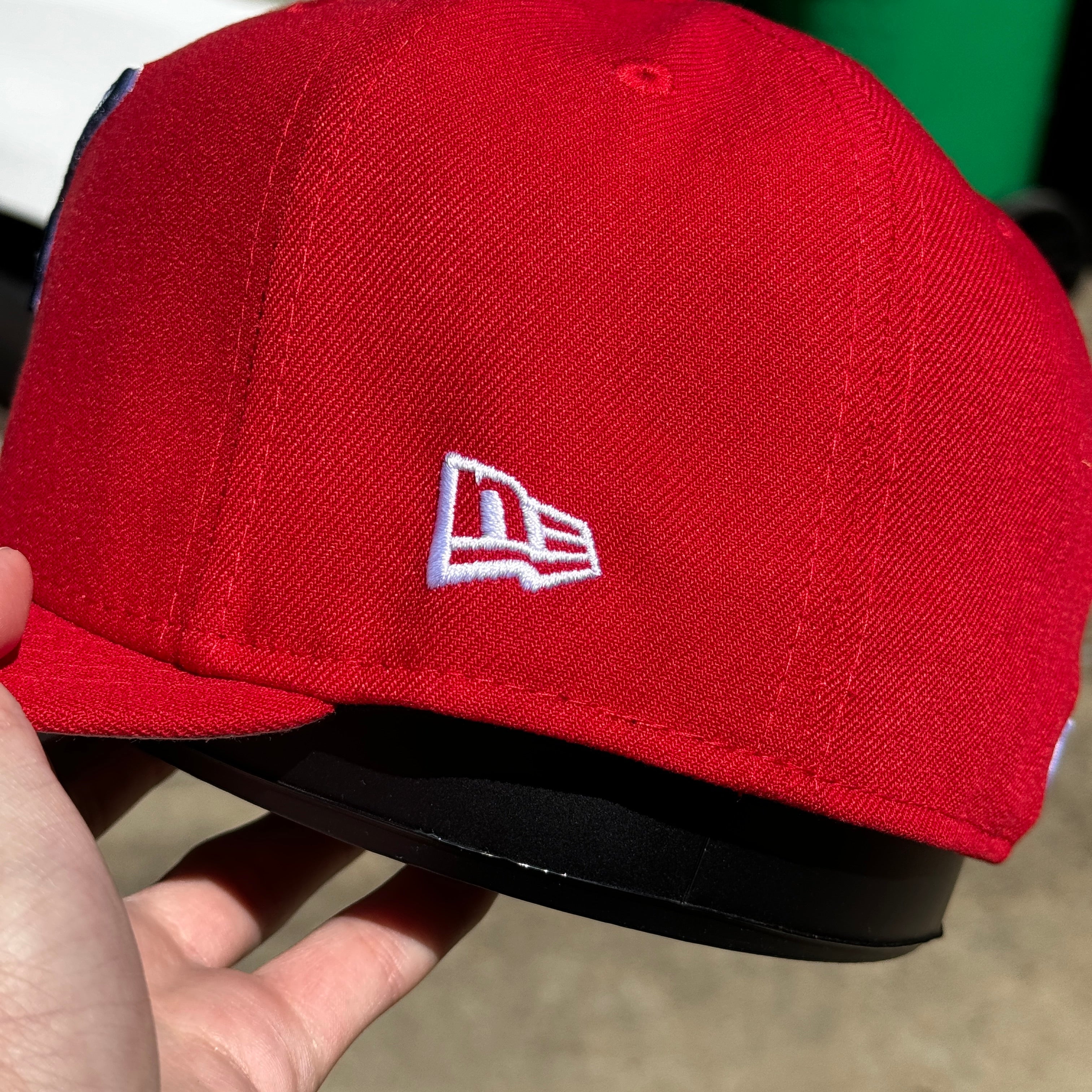 Cleveland Indians Swinging Wahoo 1995 World Series New Era Fitted Hat