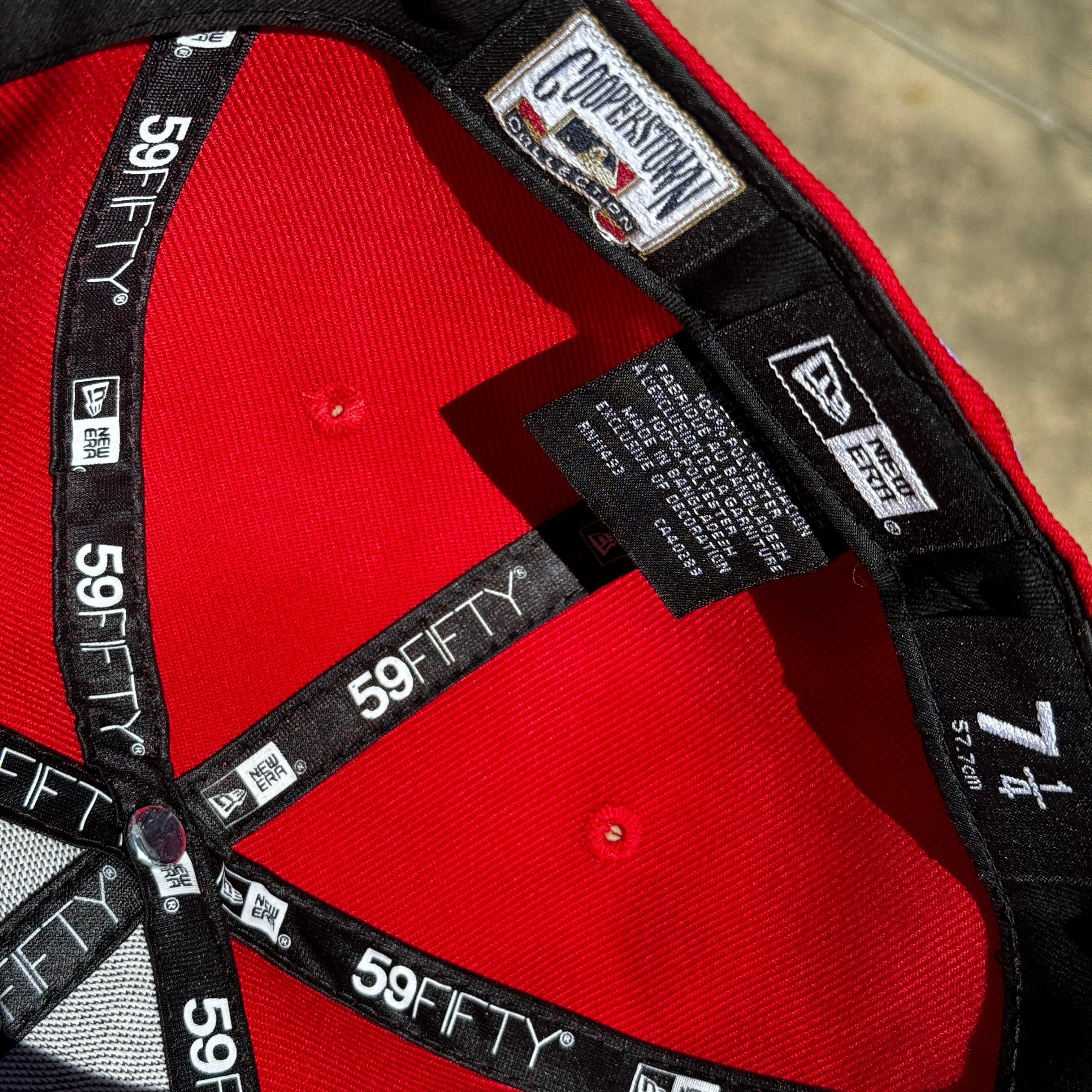 Cleveland Indians Swinging Wahoo 1995 World Series New Era Fitted Hat