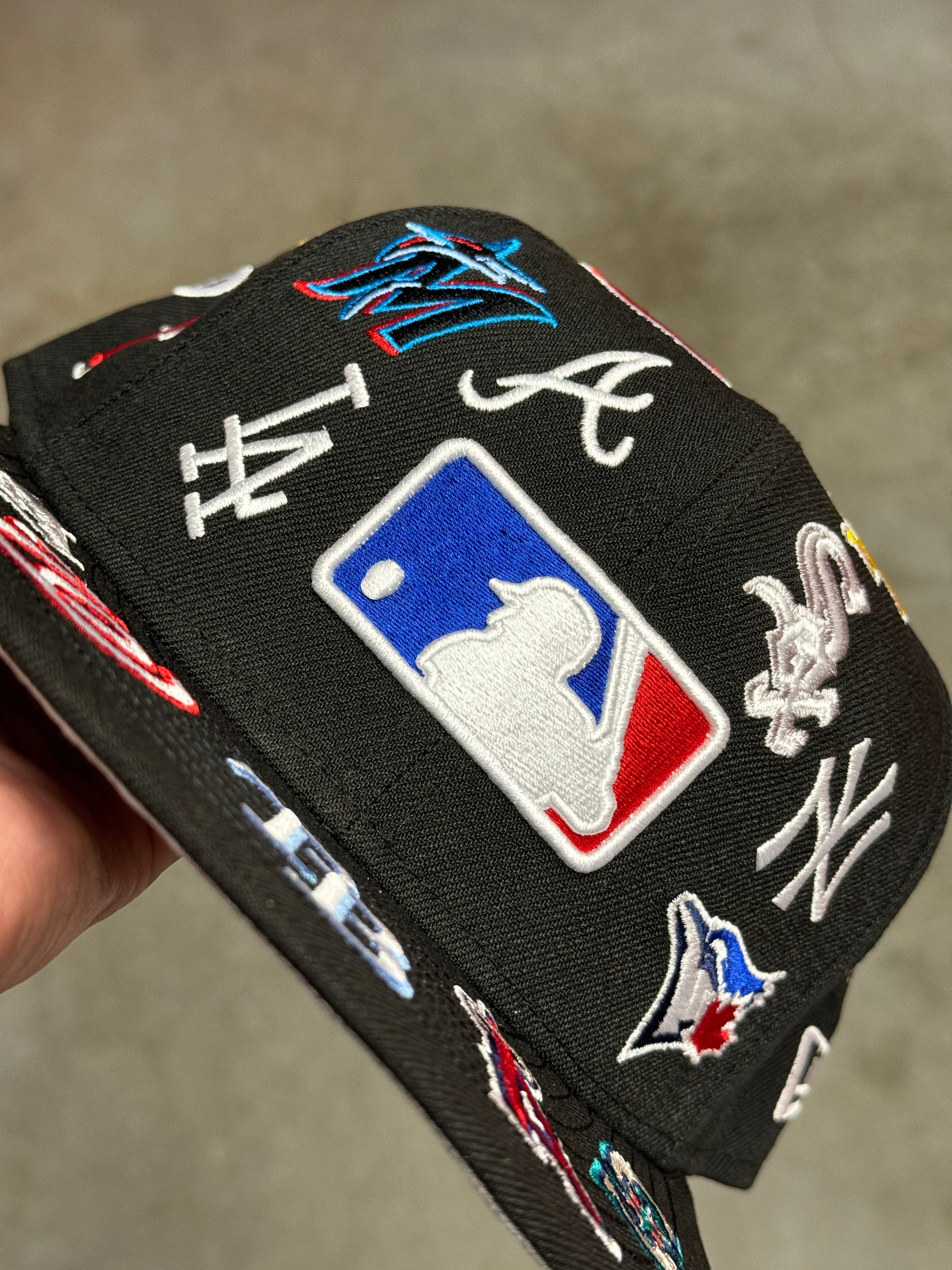 New Era 59FIFTY MLB All-Over Logo Fitted Hat