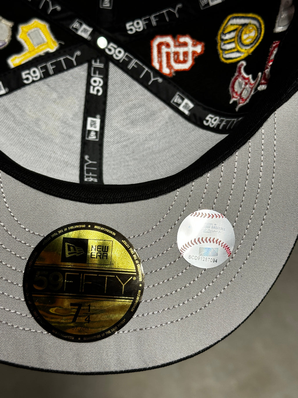 New Era 59FIFTY MLB All-Over Logo Fitted Hat