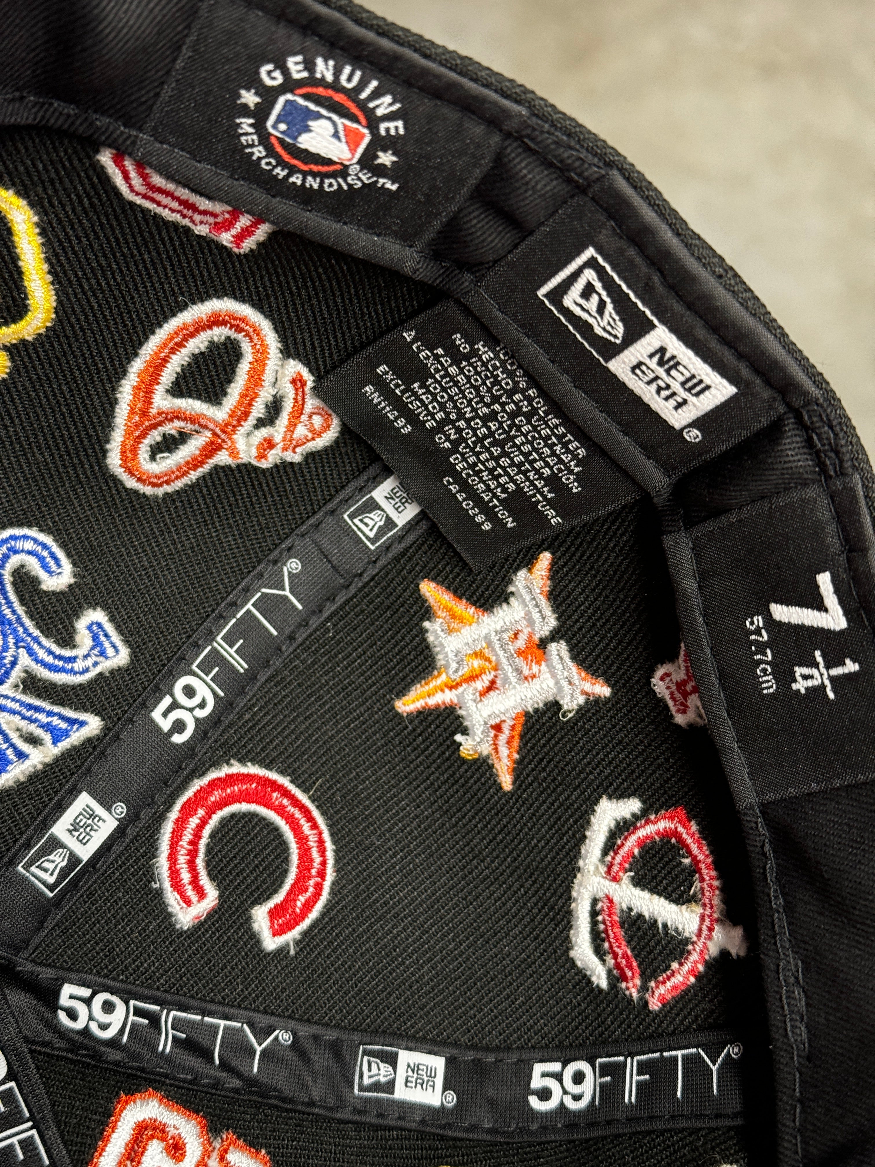 New Era 59FIFTY MLB All-Over Logo Fitted Hat