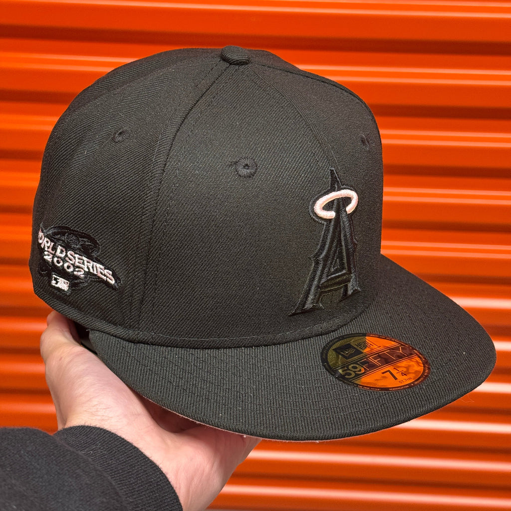Angels 2002 World Series New Era Fitted Hat