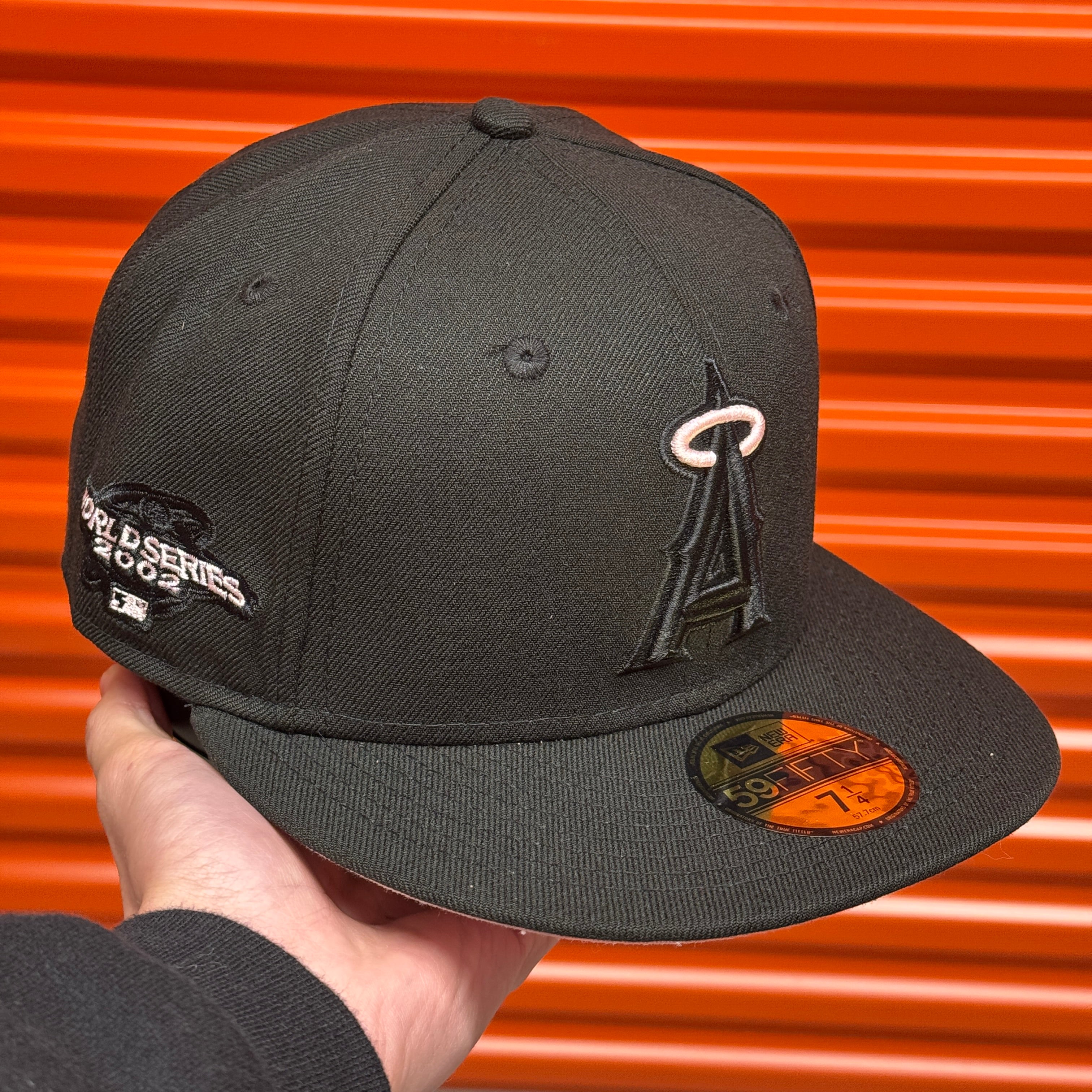 Angels 2002 World Series New Era Fitted Hat