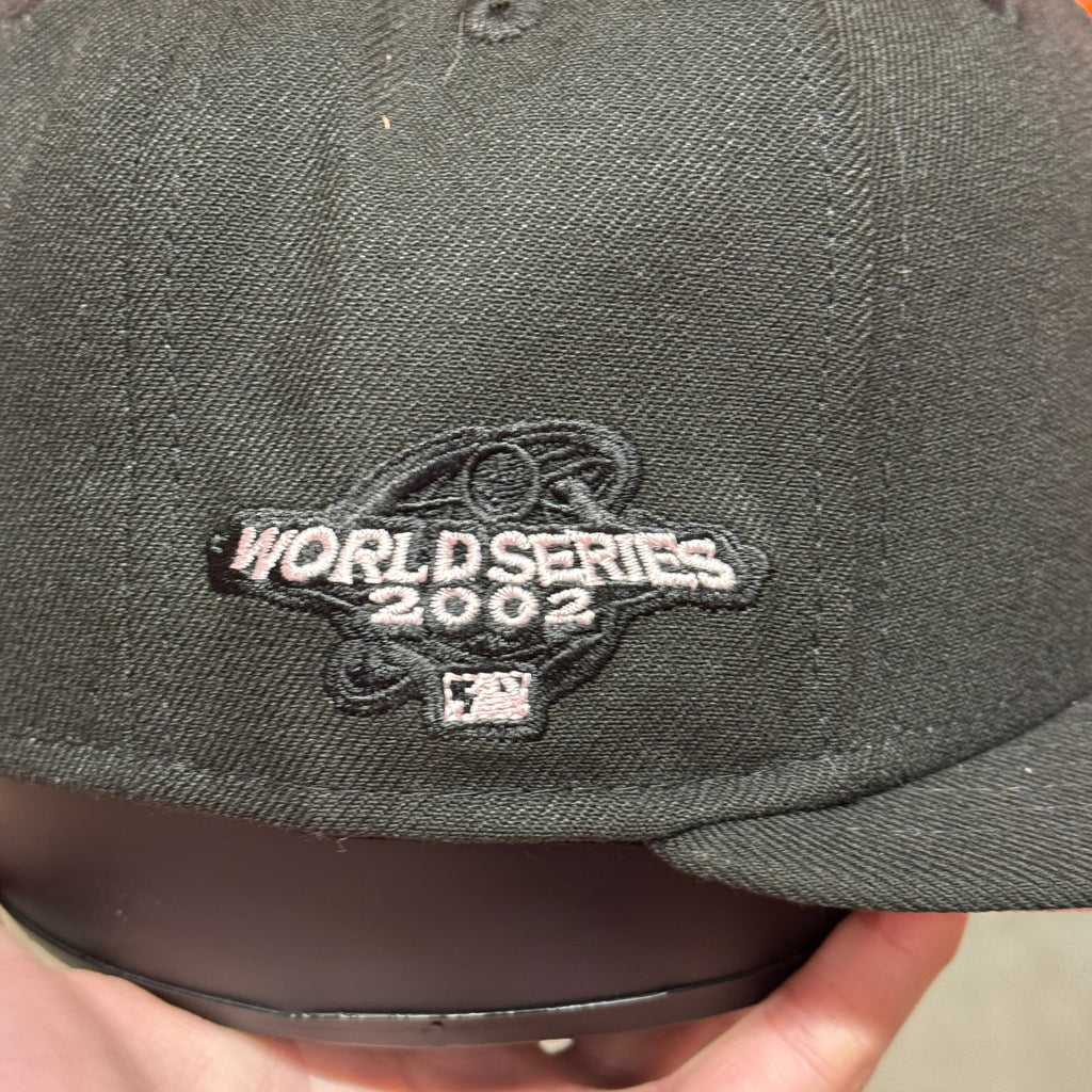 Angels 2002 World Series New Era Fitted Hat