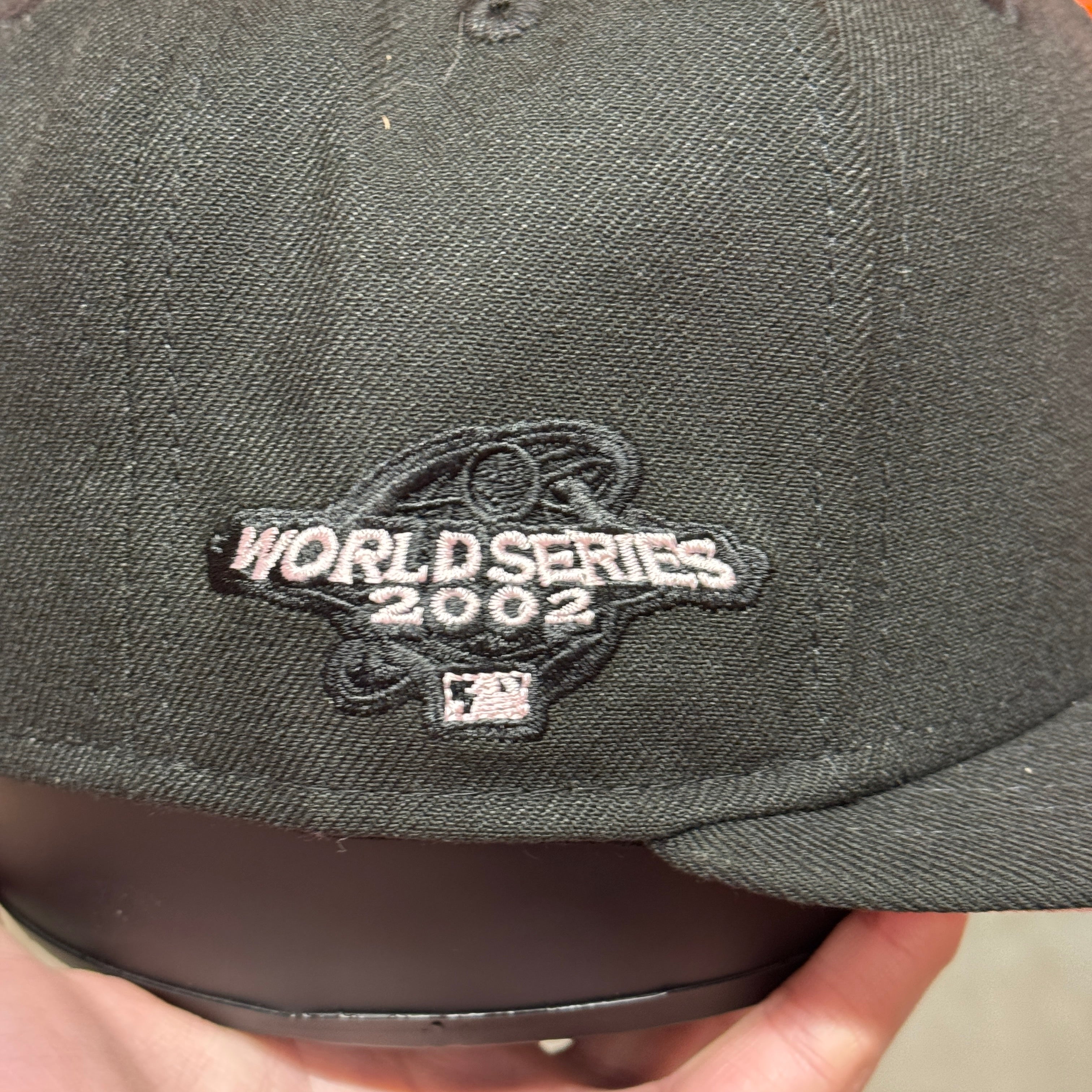 Angels 2002 World Series New Era Fitted Hat