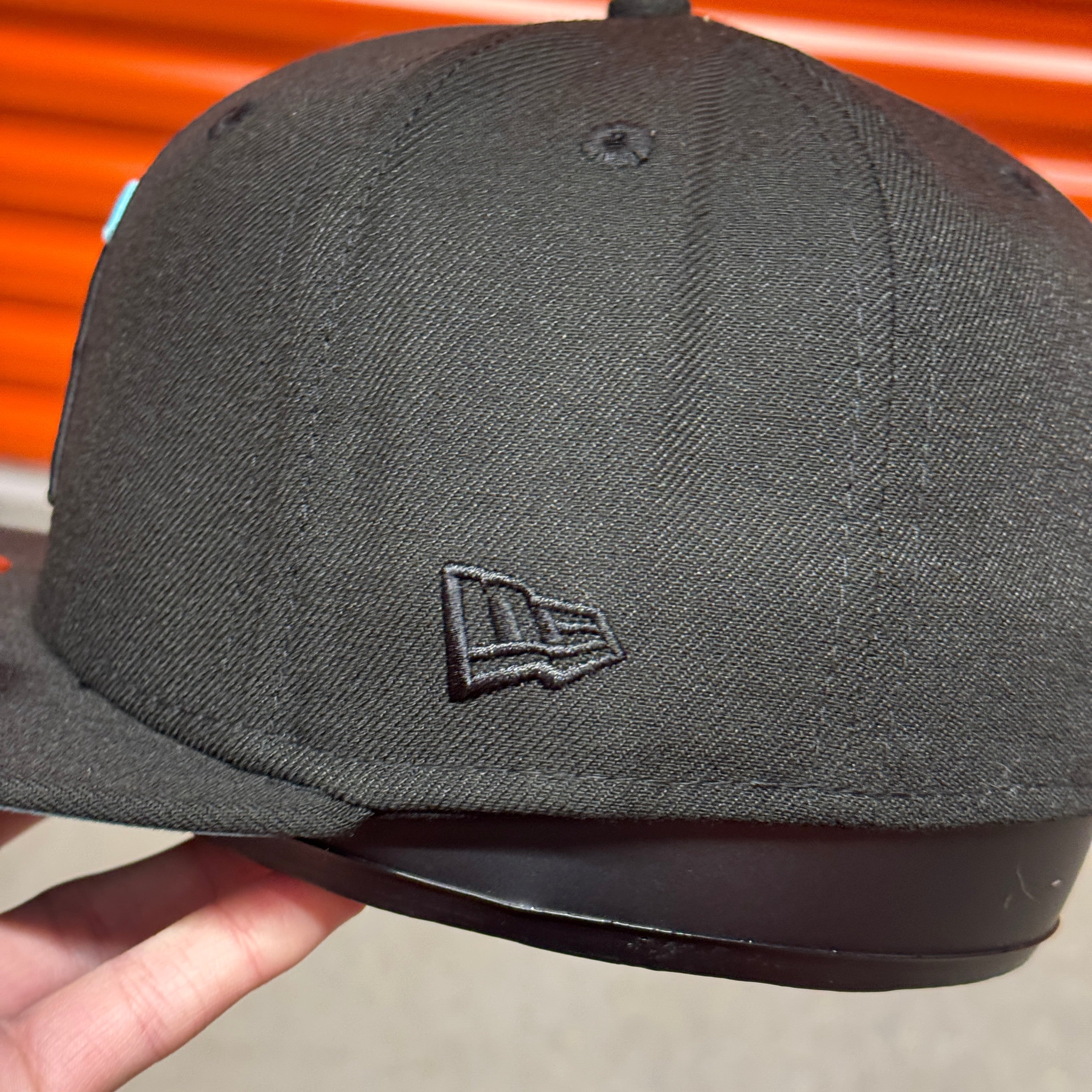 Black Blue Anaheim Los Angeles Angels 2010 All Star Game New Era Fitted Hat Cap