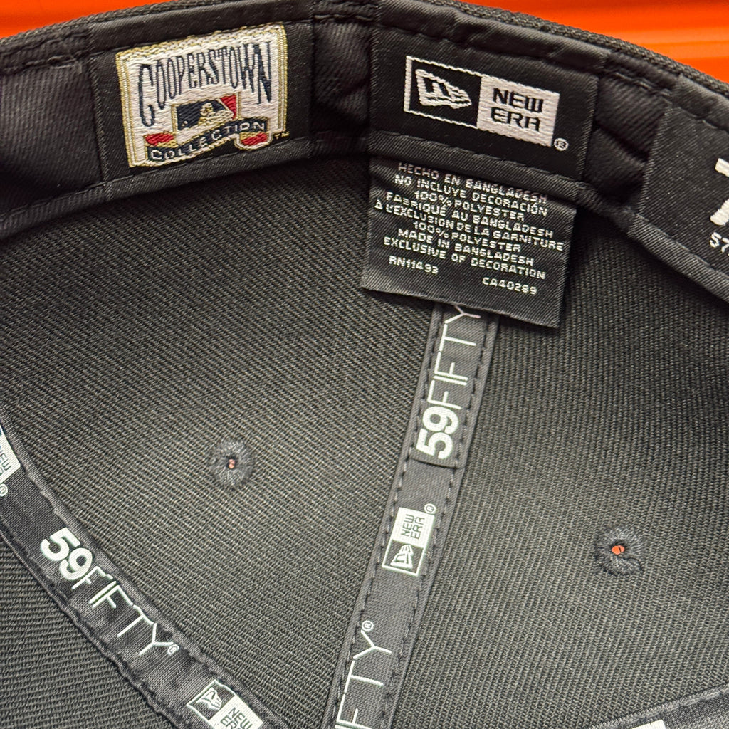 Black Blue Anaheim Los Angeles Angels 2010 All Star Game New Era Fitted Hat Cap