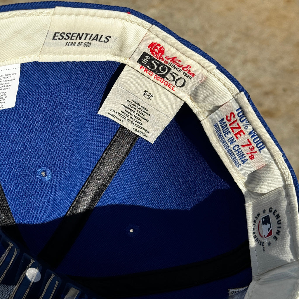 Dodgers 2020 FOG Essentials World Series New Era Fitted Hat