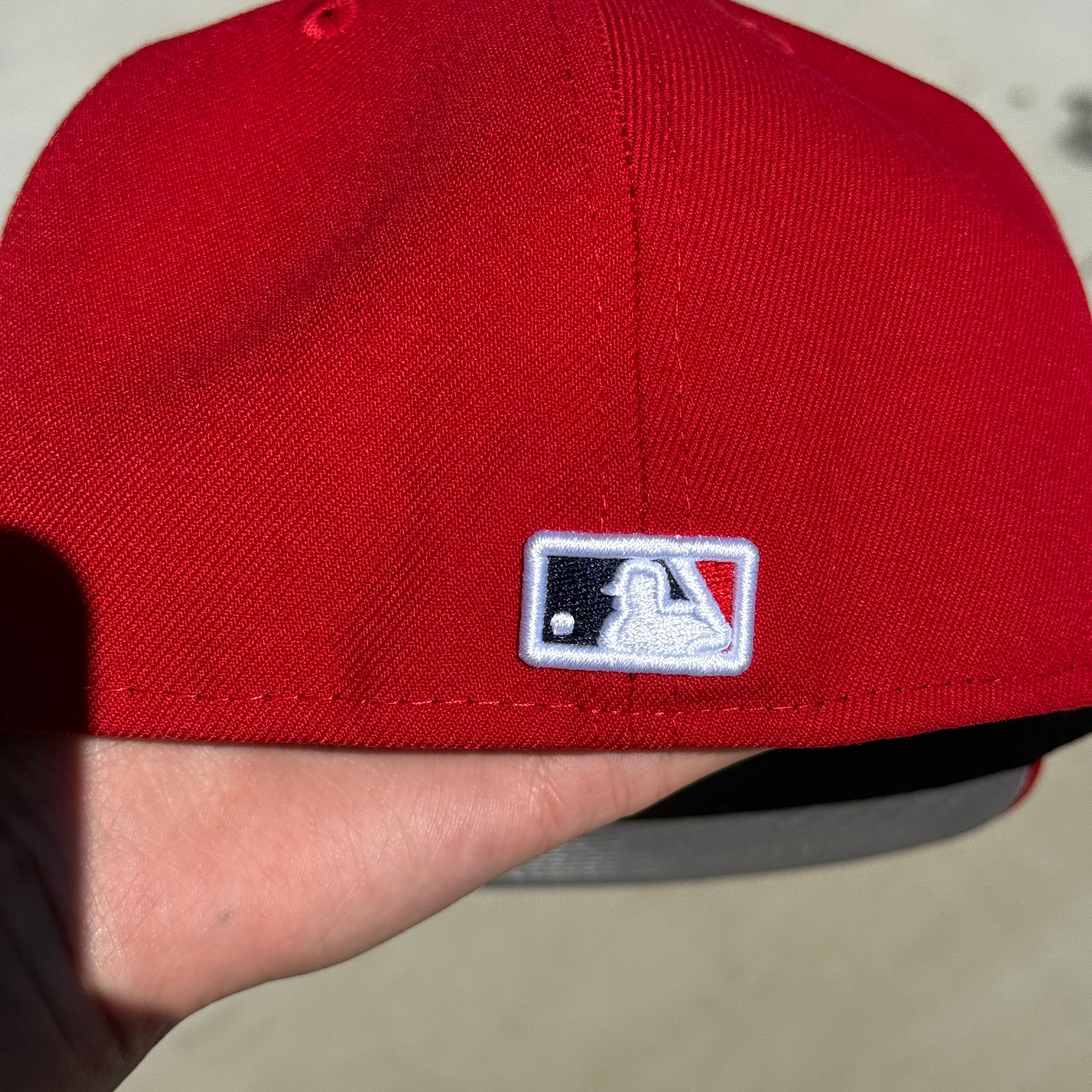 Red Chief Wahoo Banned Cleveland Indians Guardians 1995 World Series Rare Fitted Banned