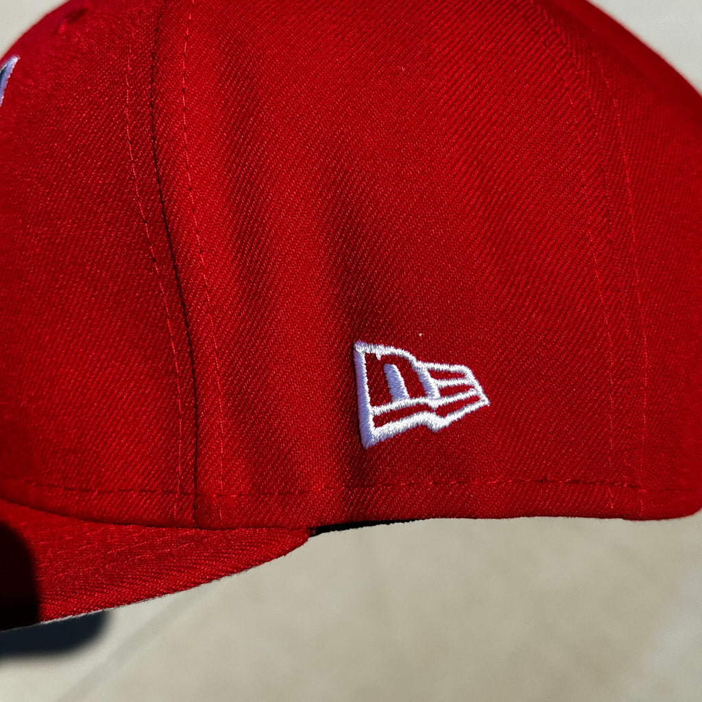 Red Chief Wahoo Banned Cleveland Indians Guardians 1995 World Series Rare Fitted Banned