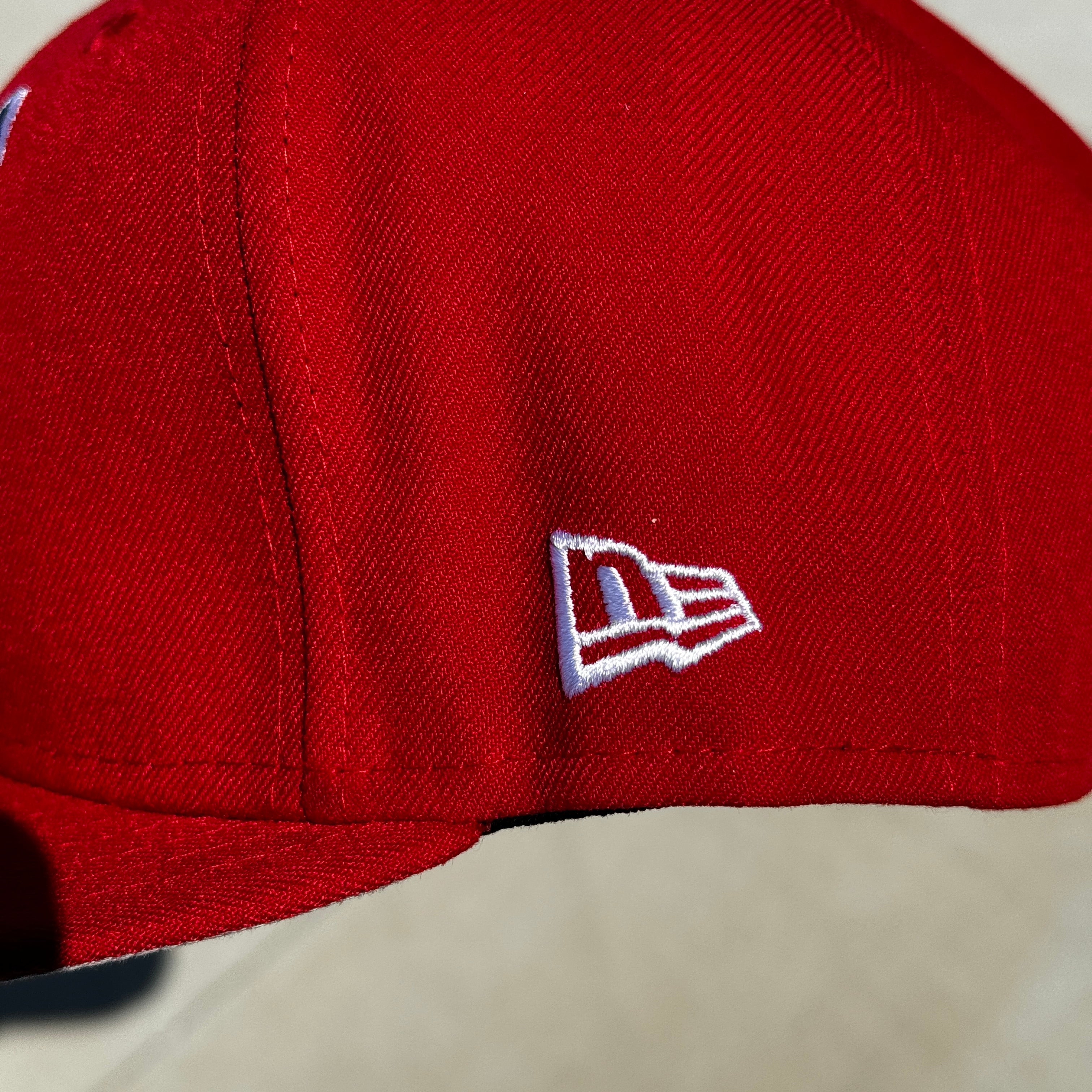 Red Chief Wahoo Banned Cleveland Indians Guardians 1995 World Series Rare Fitted Banned