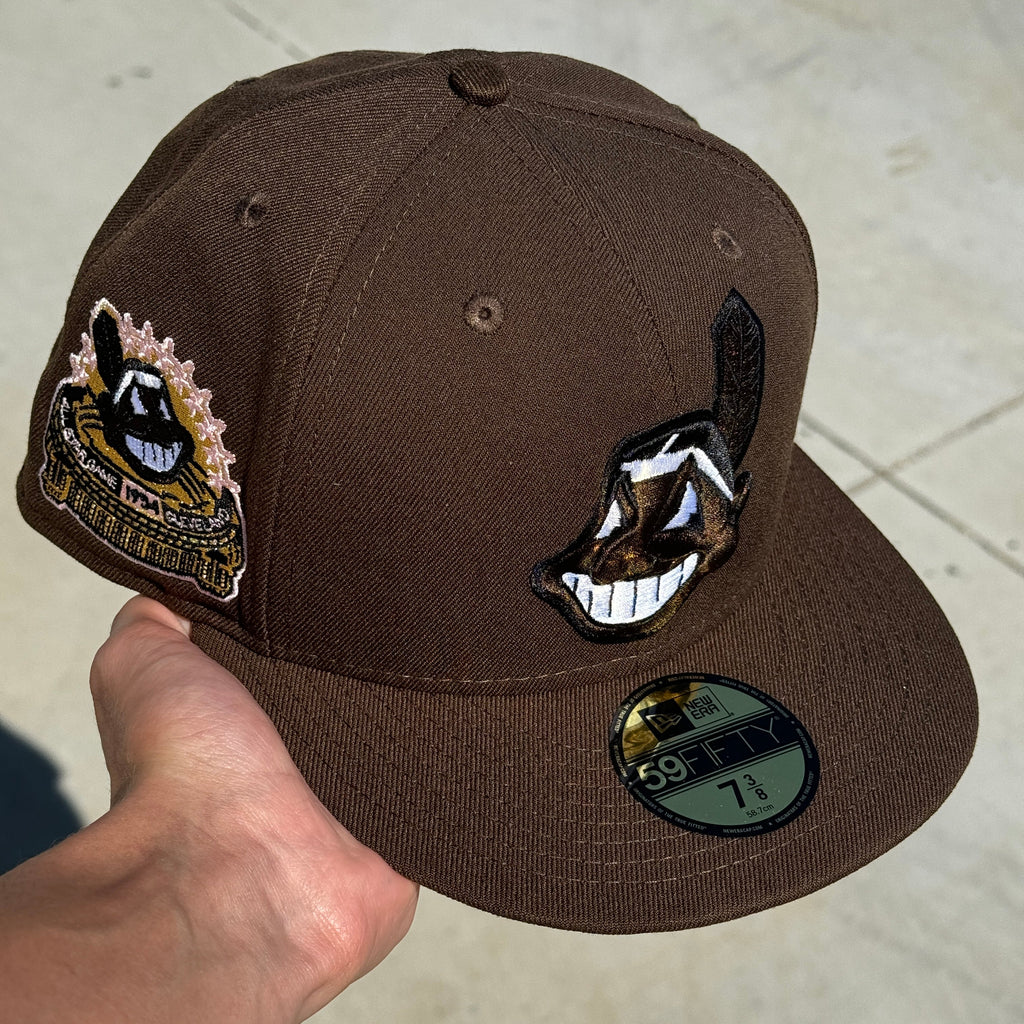 Cleveland Indians Chief Wahoo 1954 All-Star New Era Fitted Hat