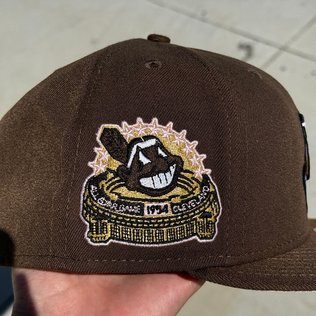 Cleveland Indians Chief Wahoo 1954 All-Star New Era Fitted Hat