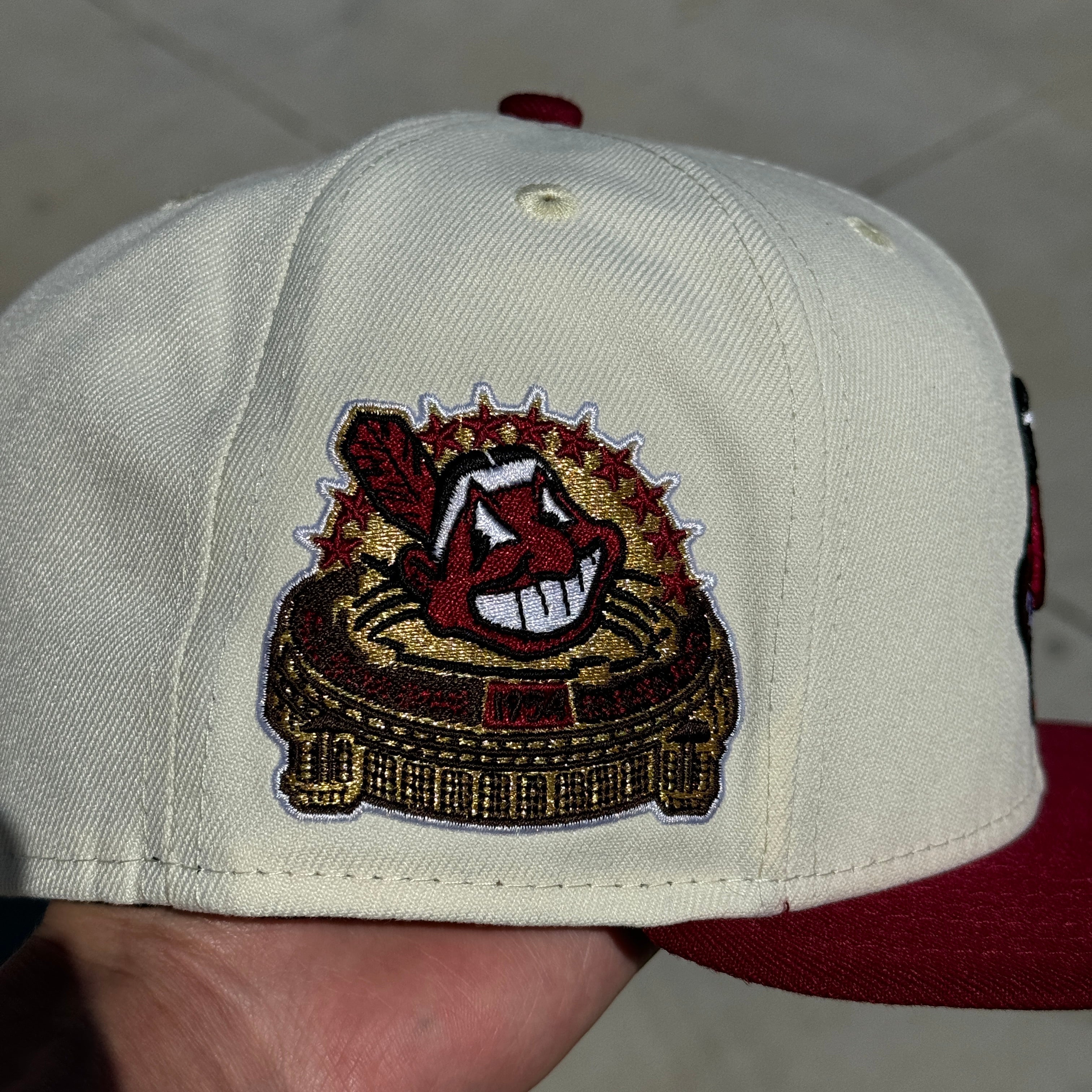 Cleveland Indians Chief Wahoo 1954 All-Star New Era Fitted Hat