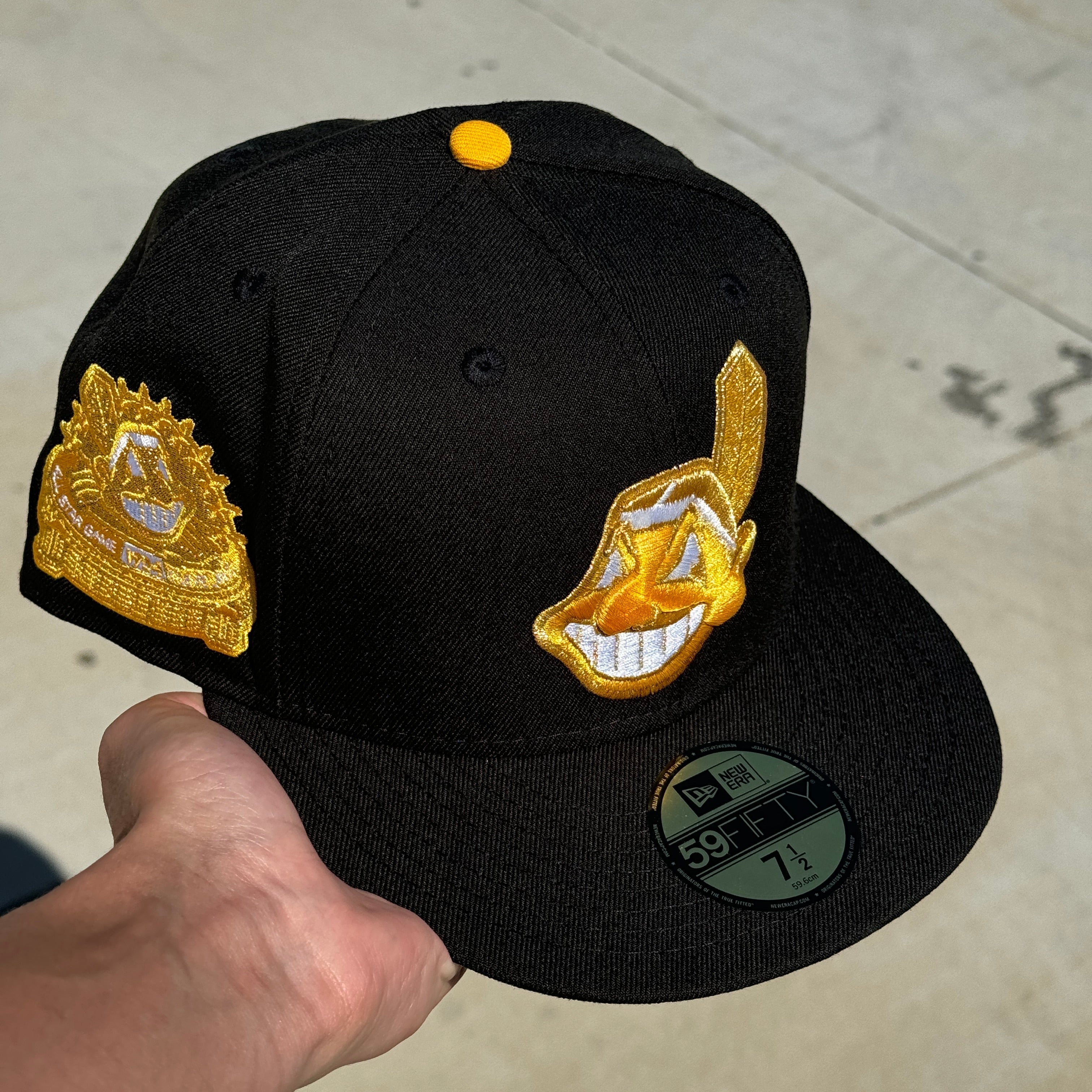 Cleveland Indians Chief Wahoo 1954 All-Star New Era Fitted Hat