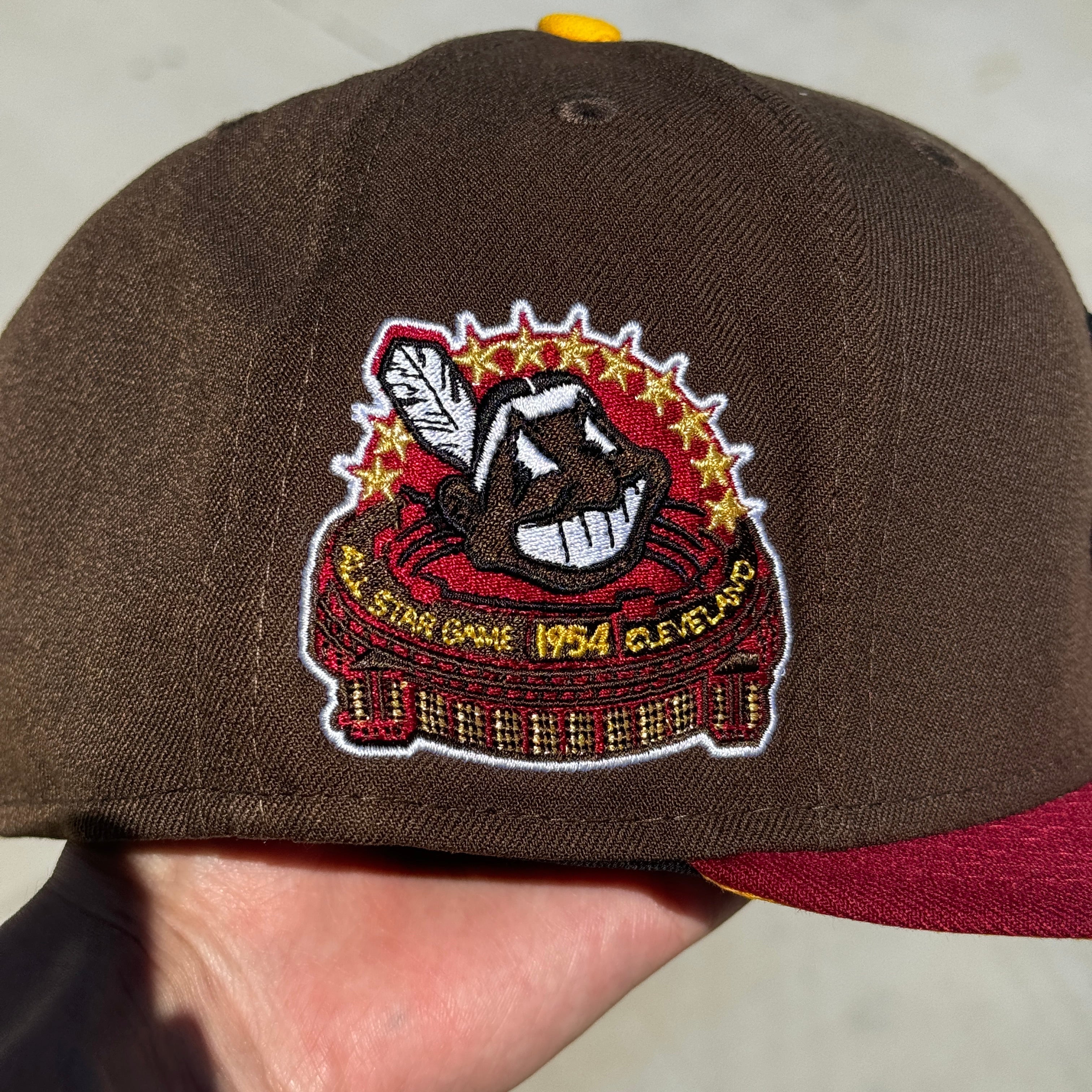 Cleveland Indians Chief Wahoo 1954 All-Star New Era Fitted Hat