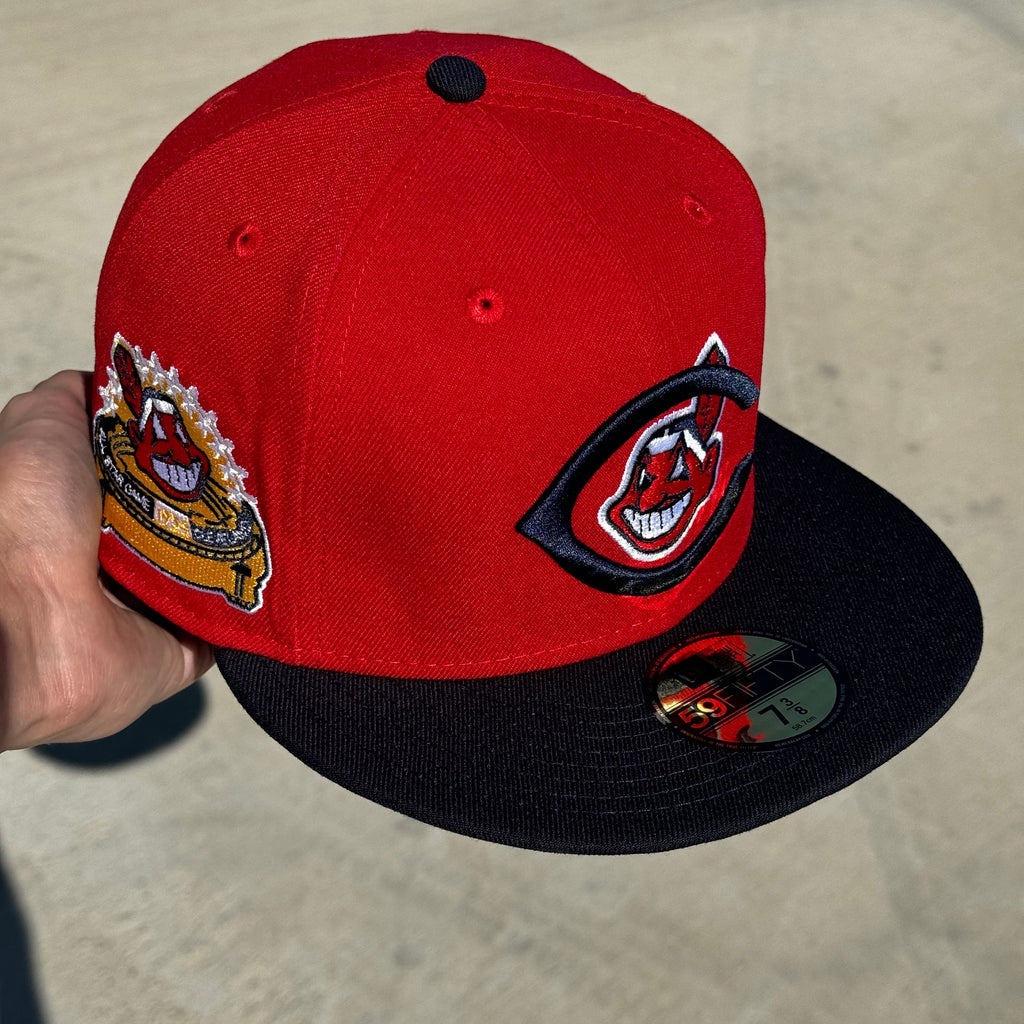 Cleveland Indians Chief Wahoo 1954 All-Star New Era Fitted Hat
