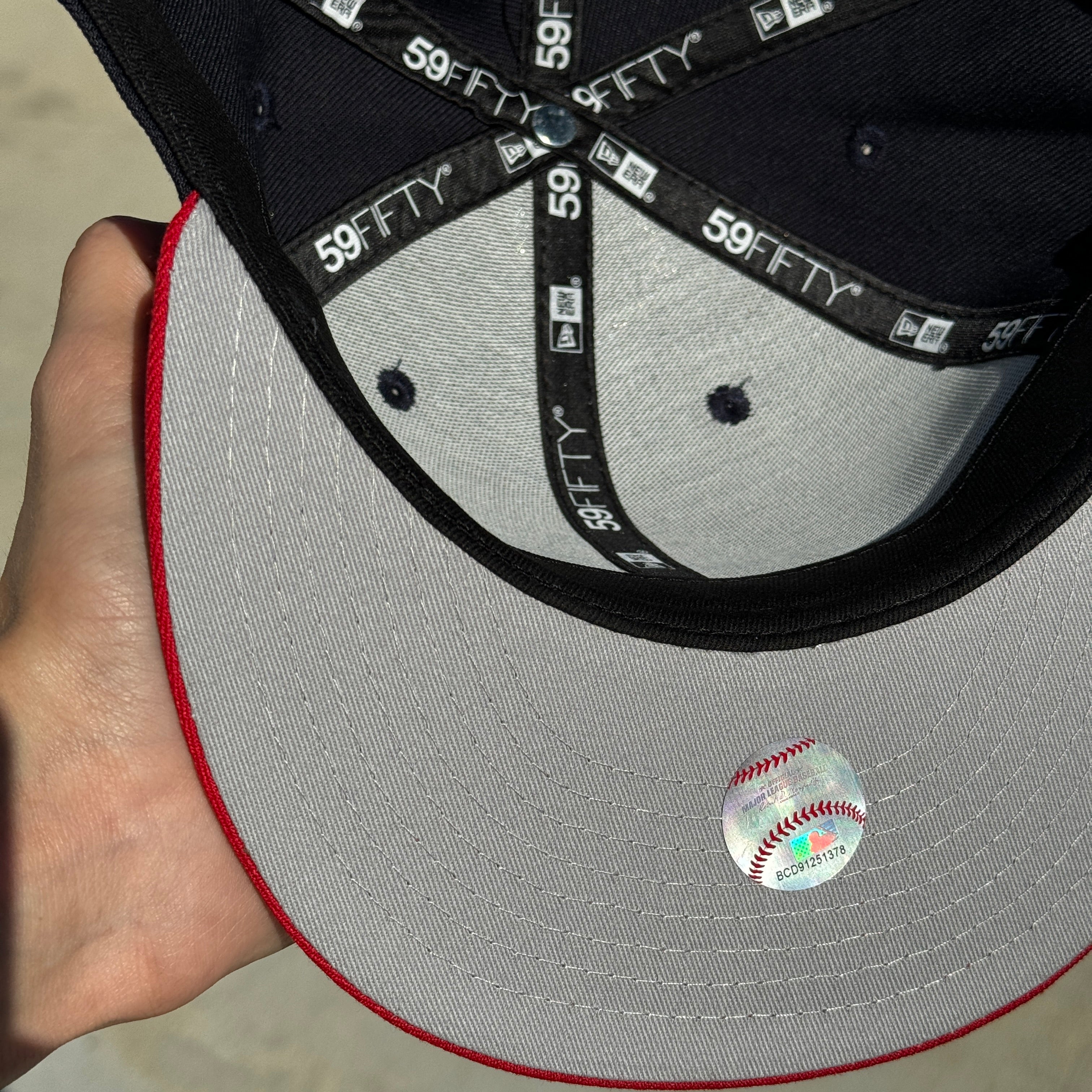 Cleveland Indians Chief Wahoo 1997 World Series New Era Fitted Hat