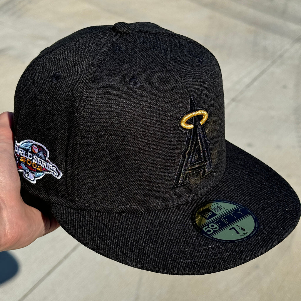Angels 2002 World Series New Era Fitted Hat