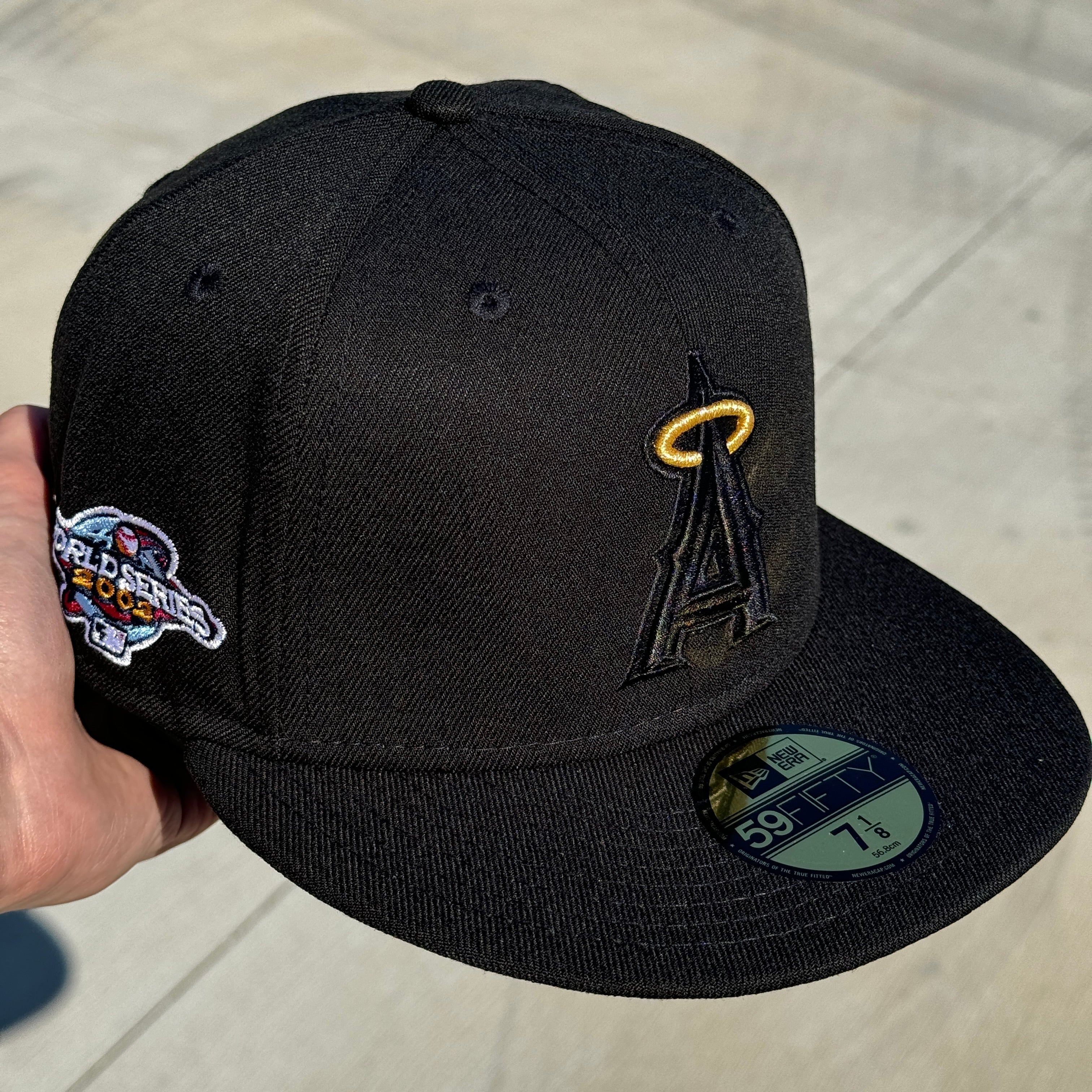 Angels 2002 World Series New Era Fitted Hat