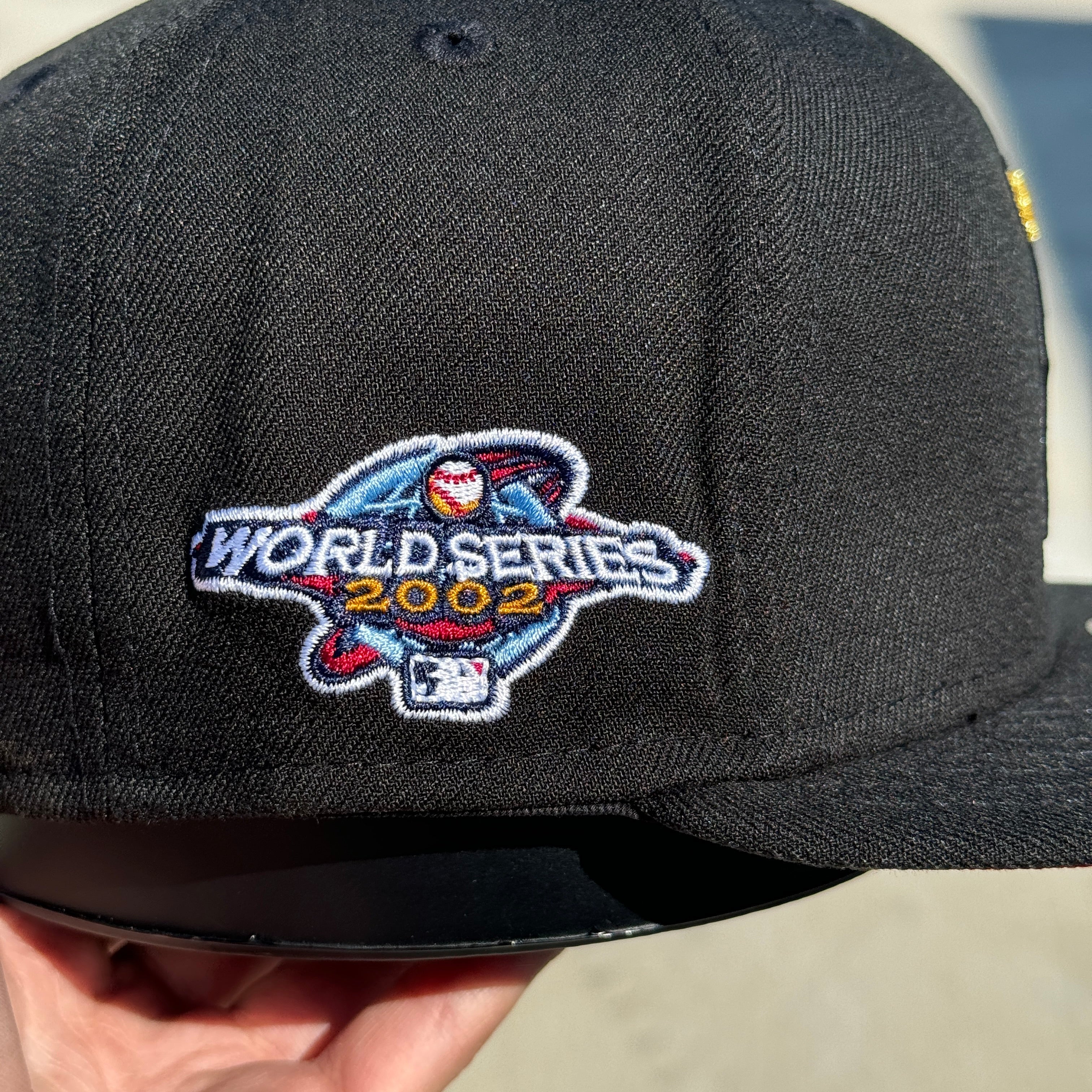 Angels 2002 World Series New Era Fitted Hat