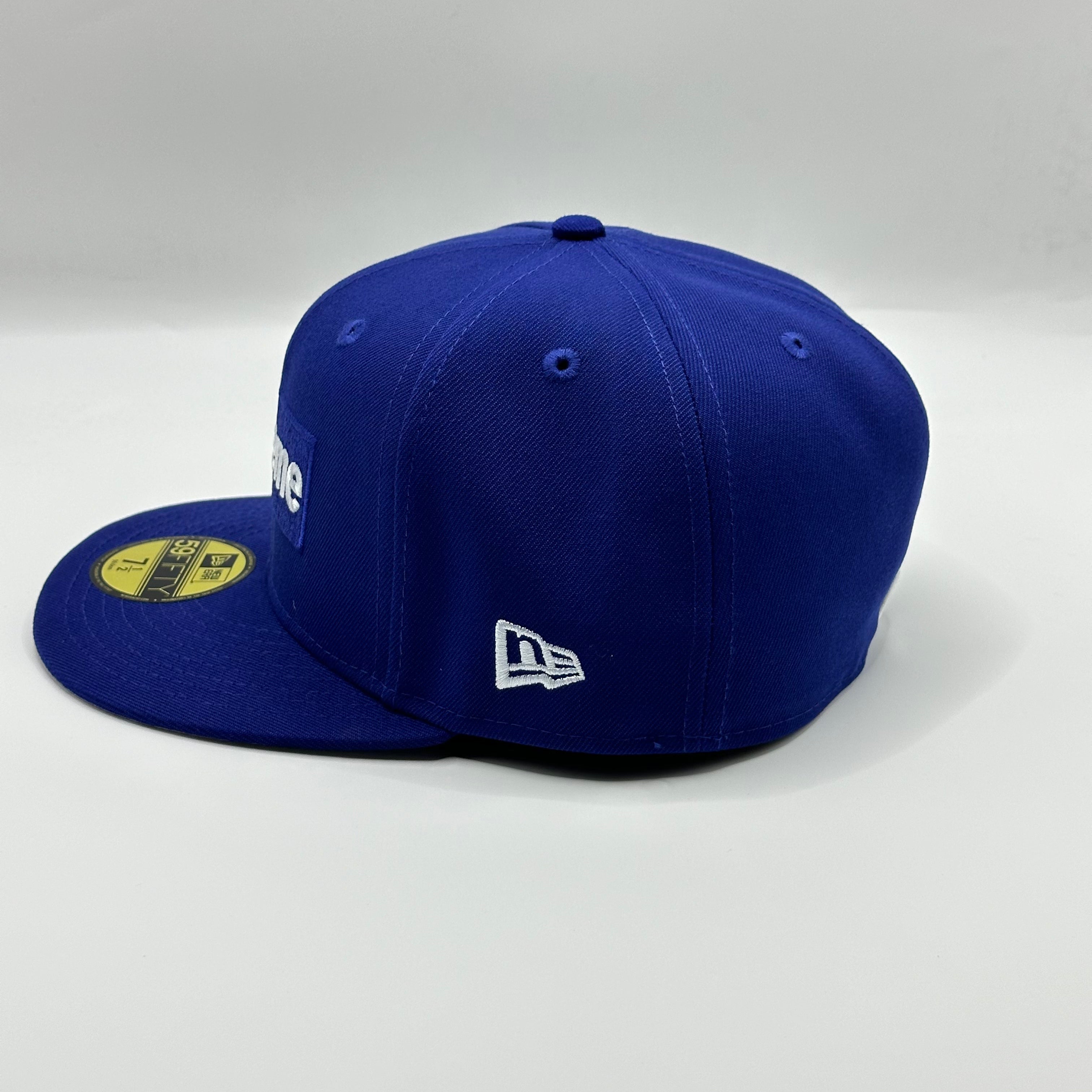 Supreme Los Angeles Dodgers Blue New Era Fitted Hat – Game 7 Online