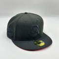 Black Red Cleveland Indians Chief Wahoo 1995 Welcome To The Show New Era Fitted Hat Cap