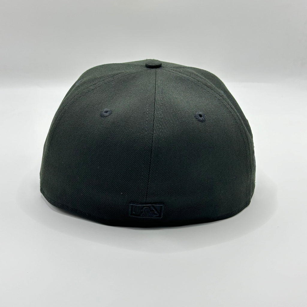 Black Red Cleveland Indians Chief Wahoo 1995 Welcome To The Show New Era Fitted Hat Cap - view 4