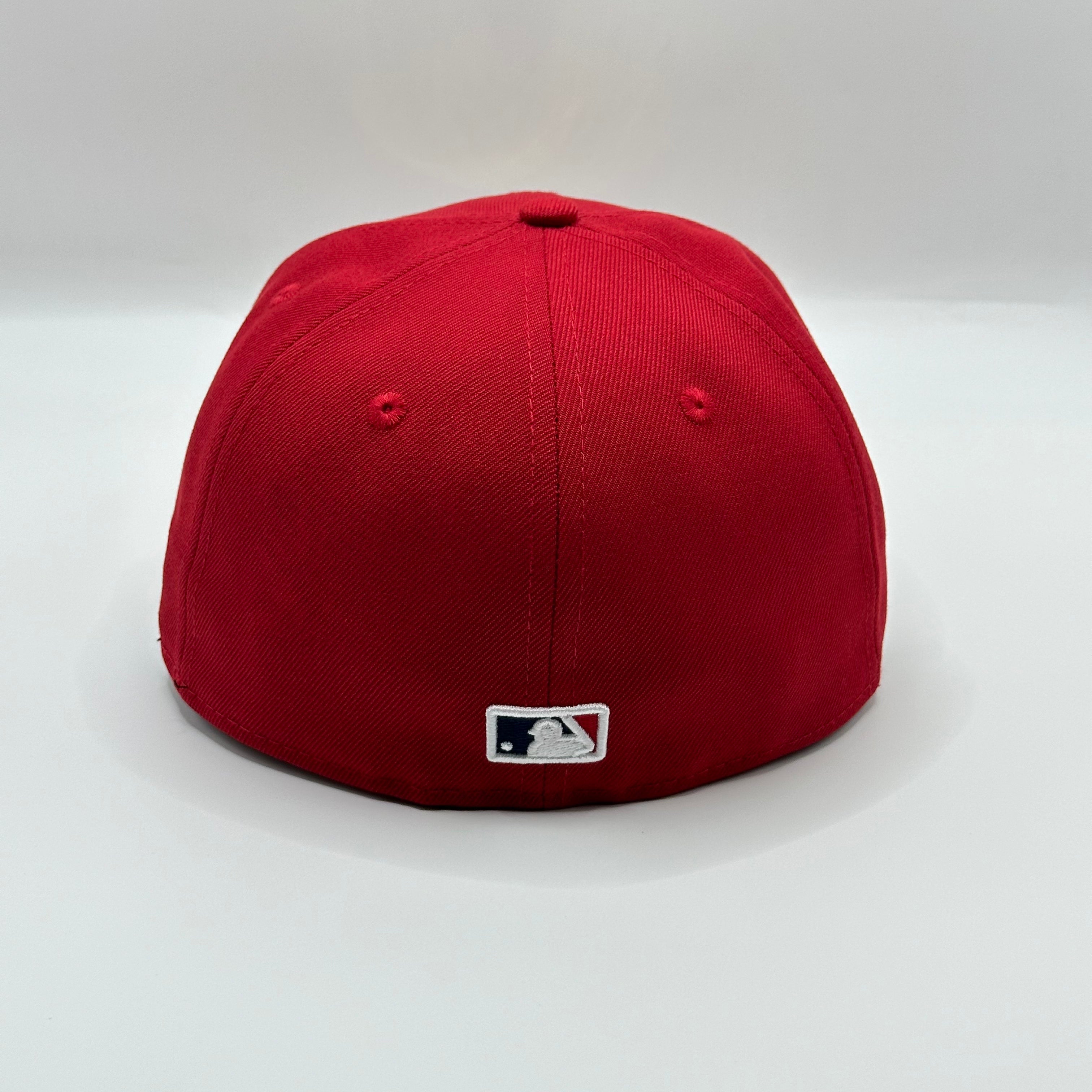 Atlanta Braves Supreme Red New Era Fitted Hat