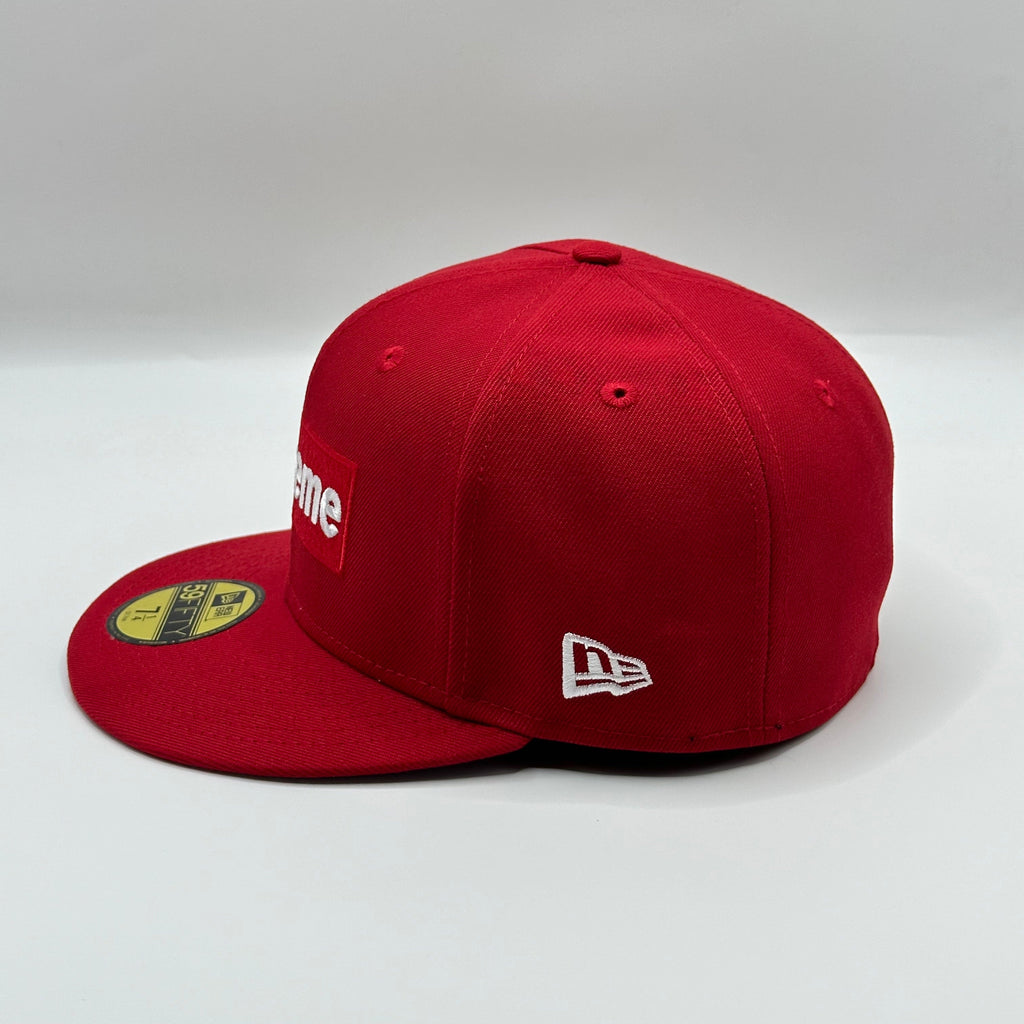 Atlanta Braves Supreme Red New Era Fitted Hat