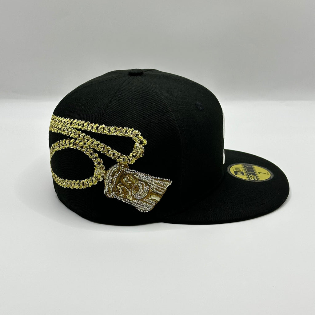 Supreme "S" Jesus Piece x New Era Fitted Hat Cap Hype Streetwear World Famous NYC Authentic - view 2
