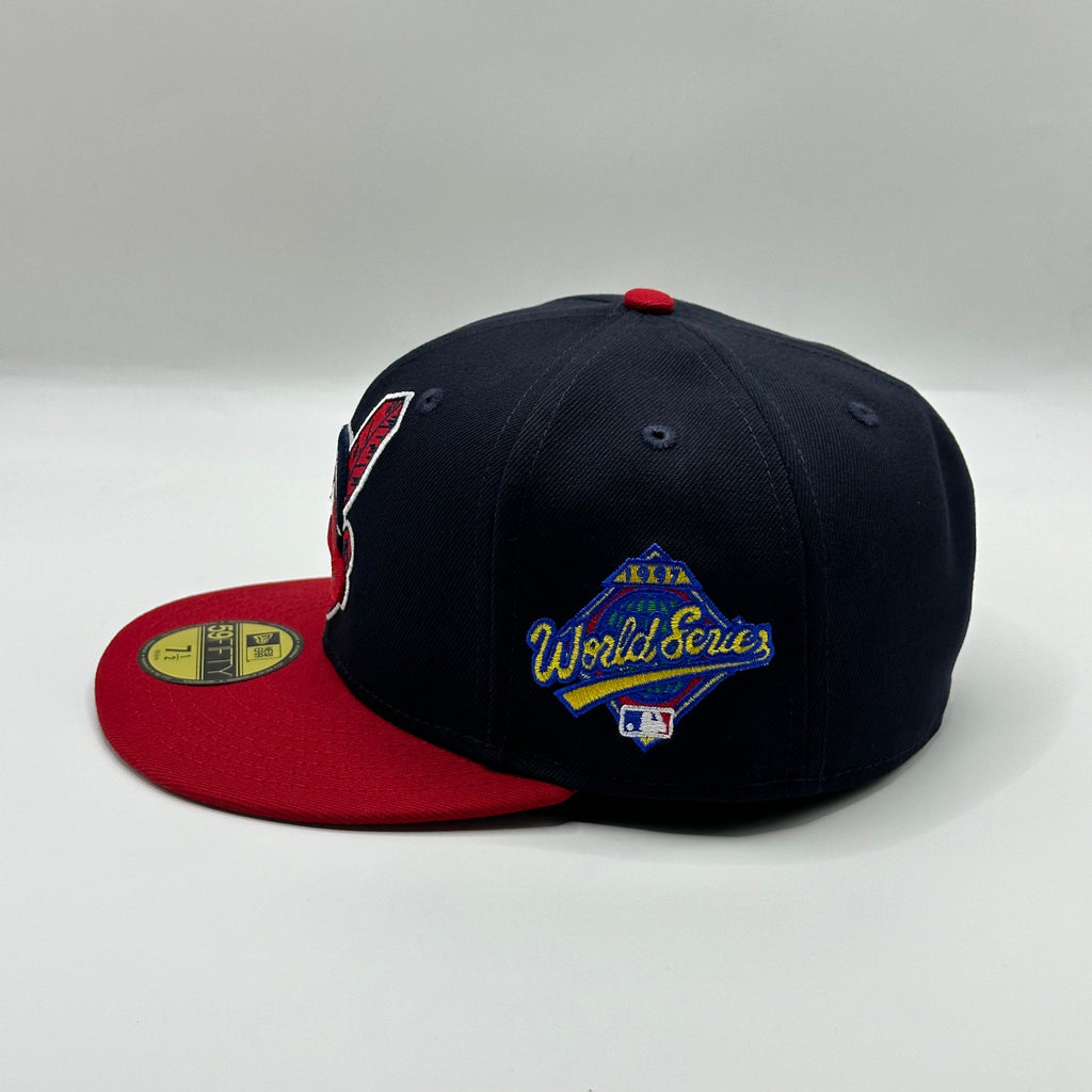Cleveland Indians Chief Wahoo 1997 World Series New Era Fitted Hat