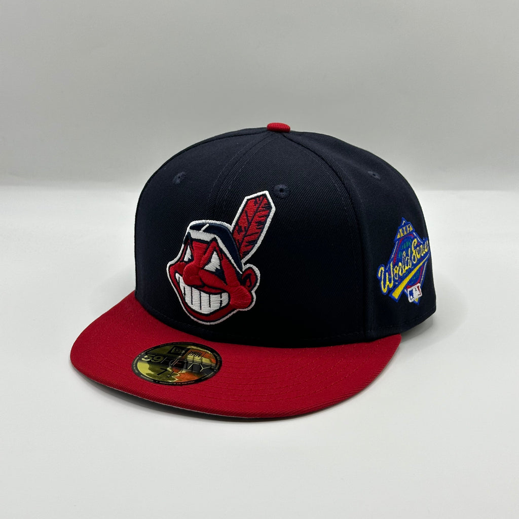 Cleveland Indians Chief Wahoo 1997 World Series New Era Fitted Hat