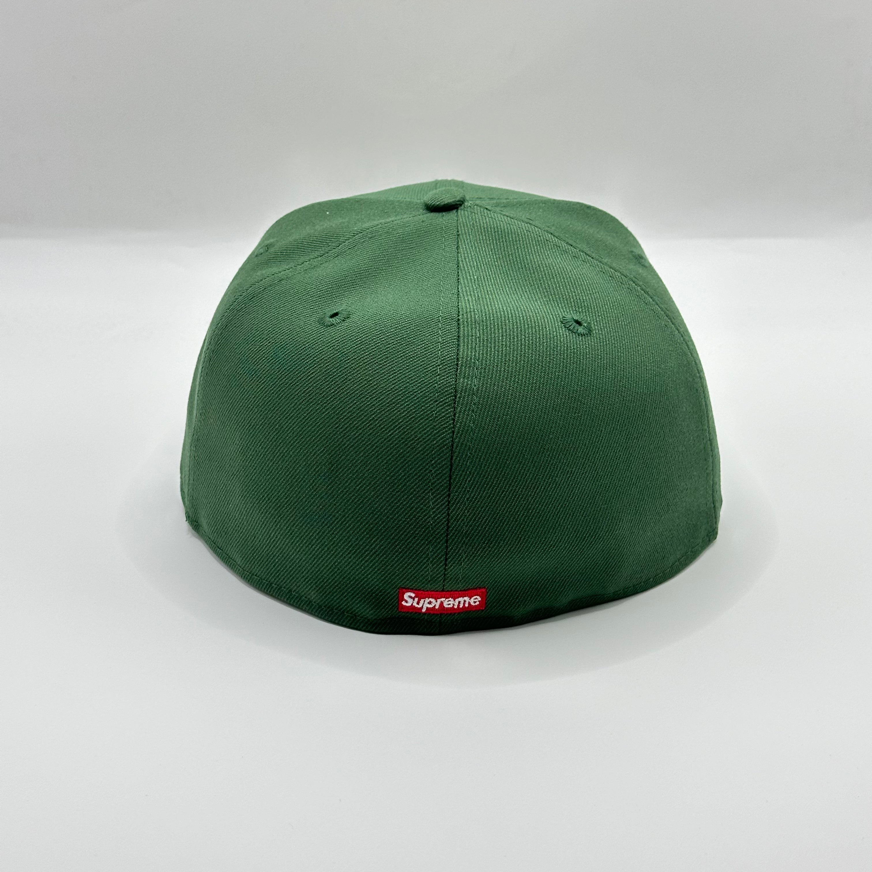 Green Supreme S Logo Frosty Snow Winter New Era Hat Cap (20FW)